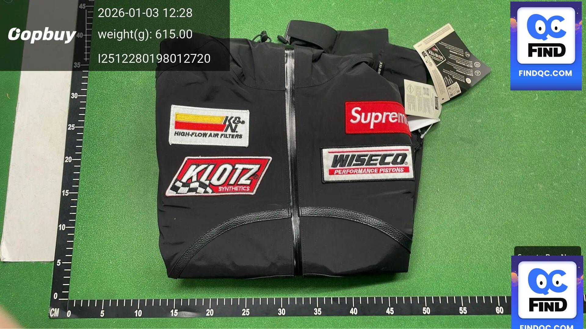 Supreme Gore-Tex Jacket M QC