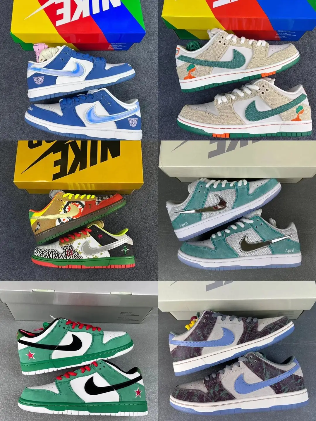 TOP&S2 dunk 合集2 蓝色小鸟/fly联名/黑白生胶dunk/费城/鸳鸯/冠军羽翼/小麦/牛仔蓝WhatsApp:+86 13055698157