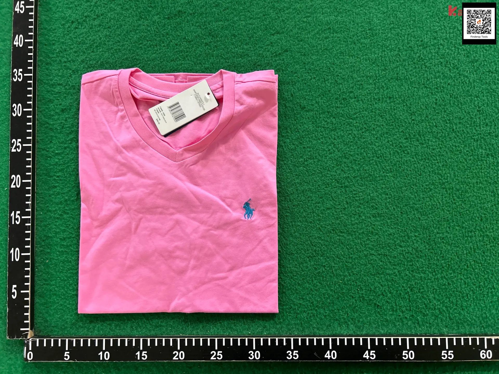 Polo Ralph Lauren V-neck short-sleeved T-shirt Pink