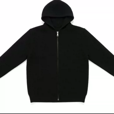 Left Black Nick Hook Down Sharp Black Pull Lock Tri Color Straight Mouth Pull Lock Hoodie Set 88031611