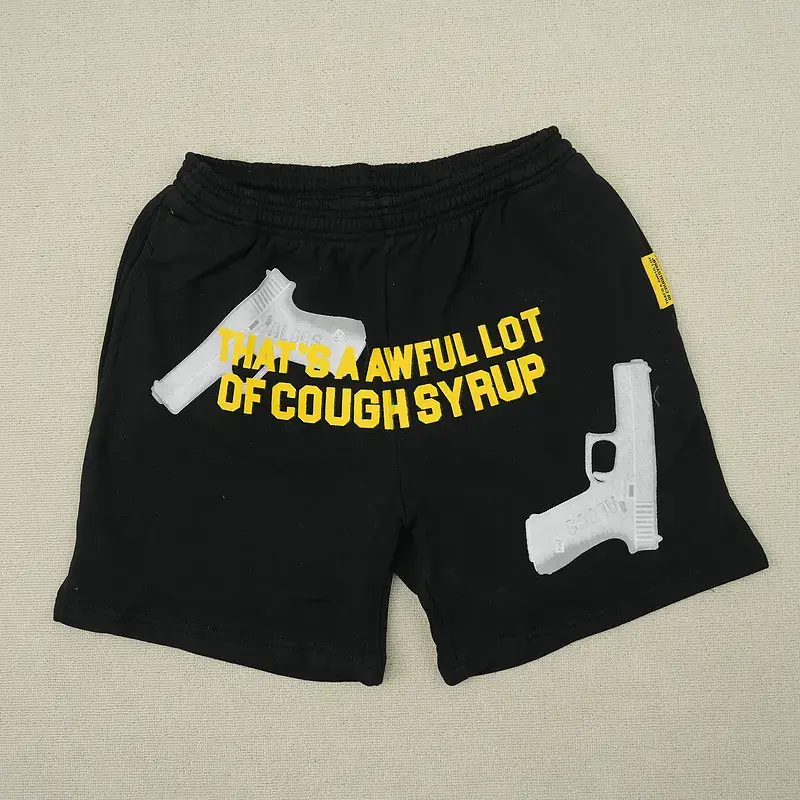 Summer New arrival Beach Pistol Print Short Sleeve