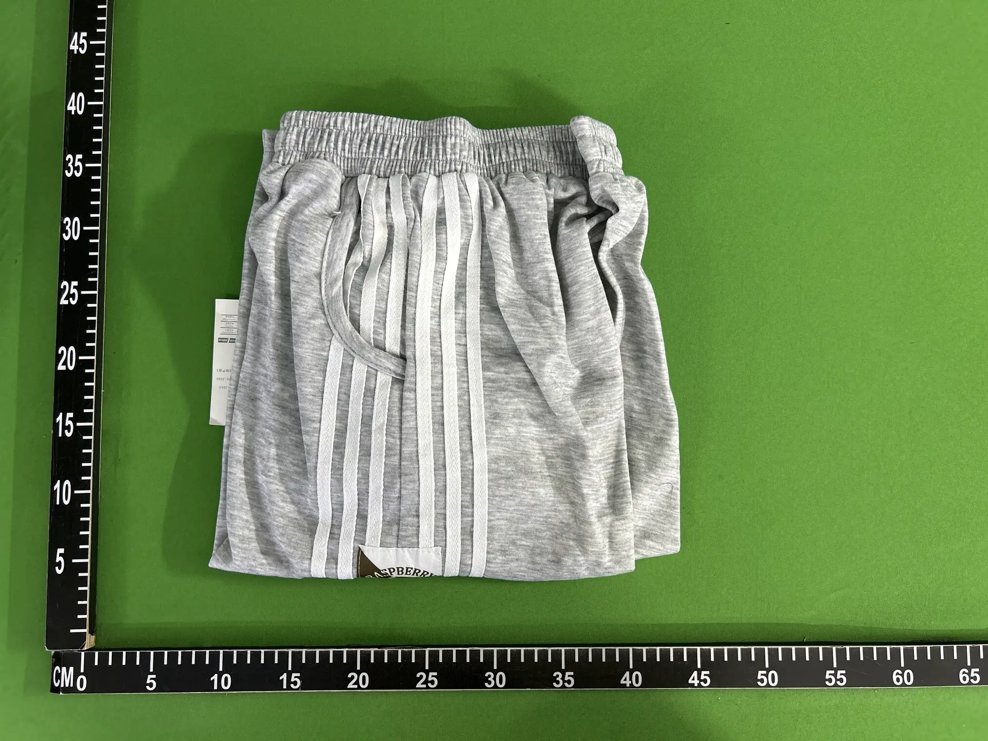 Raspberry Lane 3 Stripe Shorts Grey