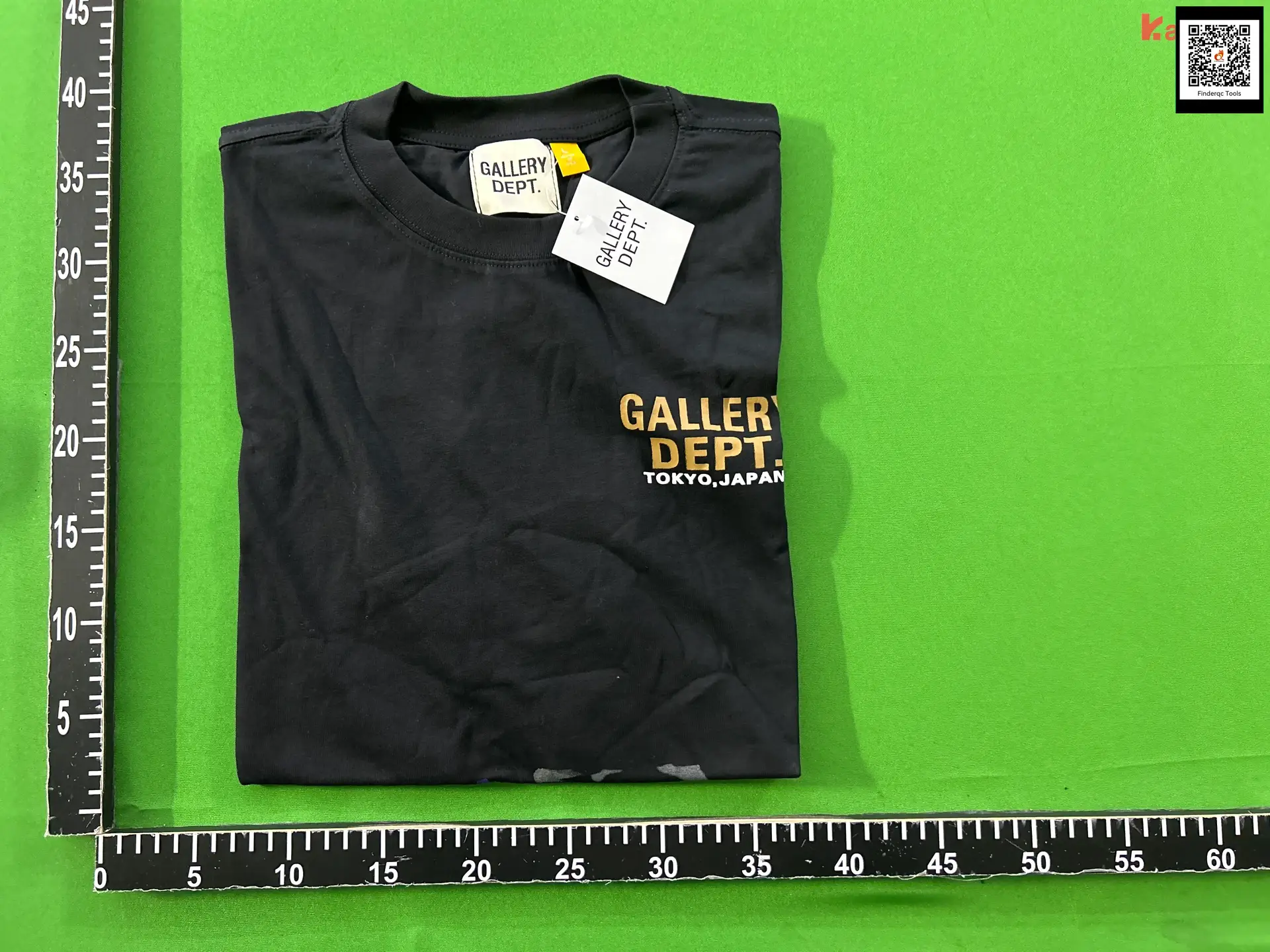 Gallery Dept. Tokyo Japan T-Shirt Black