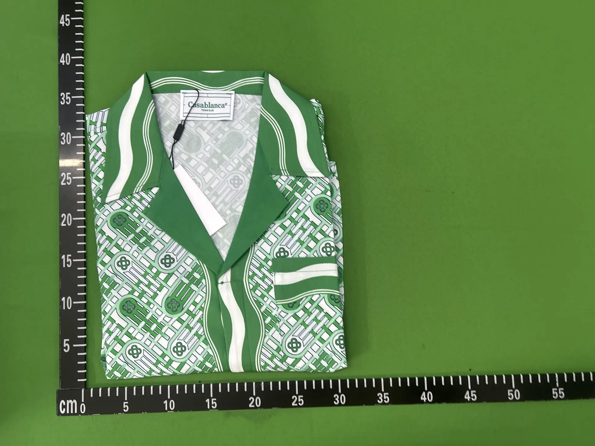 Casablanca Tennis Club Shirt Green