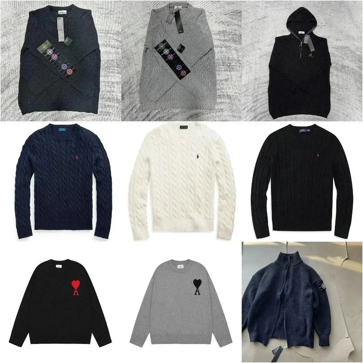 FFB autumn and winter fashion versatile sweater knitted sweater