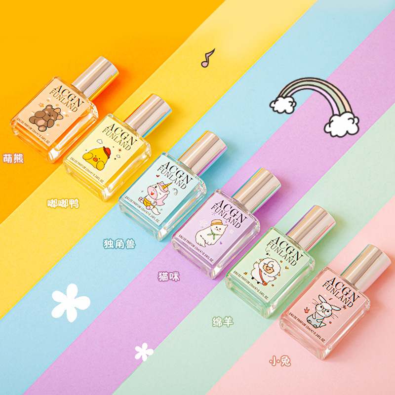 Perfume Diary Two-Dimensional Perfume Fresh Floral and Fruity Fragrance Long-Lasting Fragrance Women's Affordable Chain Perfume Wholesale