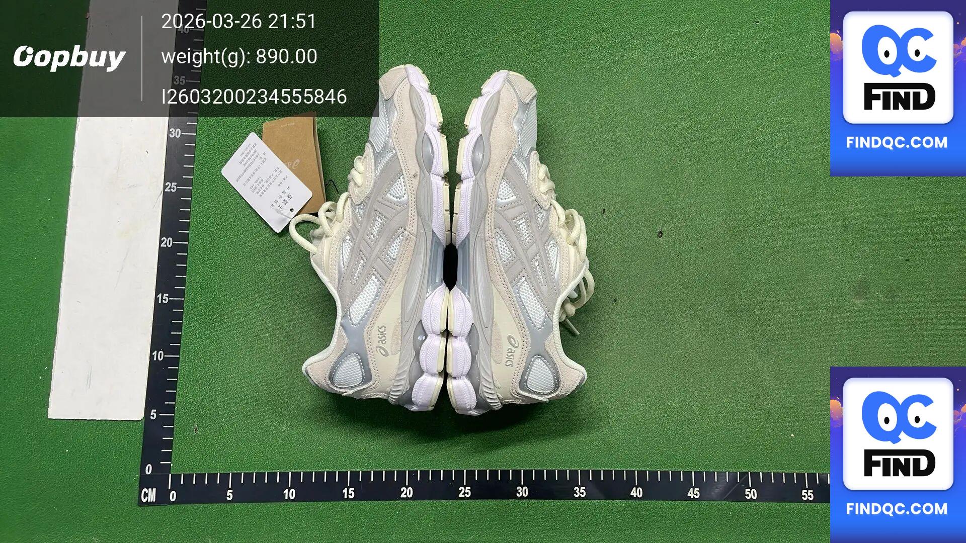 Asics GEL-NYC Cream/Arctic Sky QC