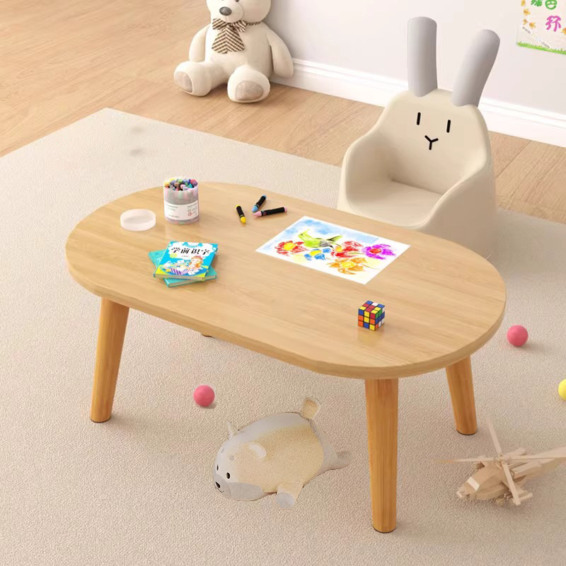 Children's Learning Table Baby Toy Table Early Education Kindergarten Student Table Household Small Desk Writing Table Simple Table