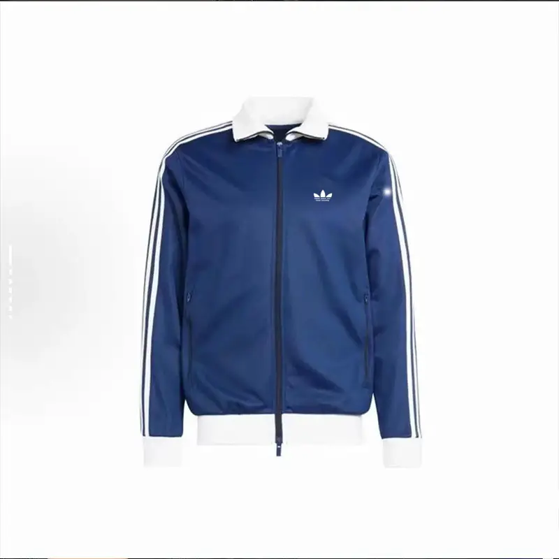 Cross-Border Foreign Trade Clover Sports Jacket Jacket for Men and Women Couples Trendy Brand Cardigan Stand Collar Sweatshirt Top Long Sleeves