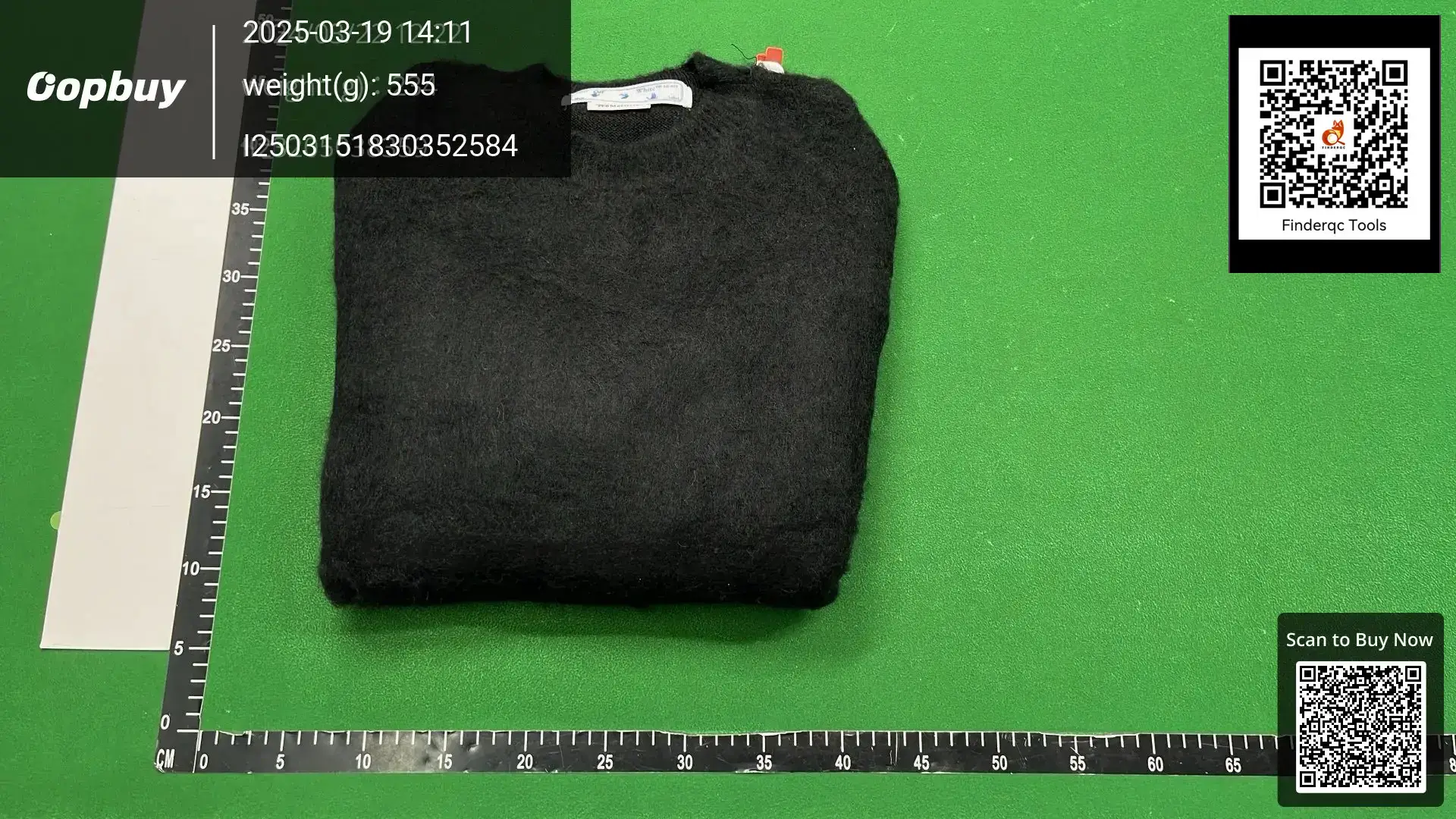 2023 autumn and winter New OW back arrow pattern Haima wool round neck pullover sweater wholesale delivery