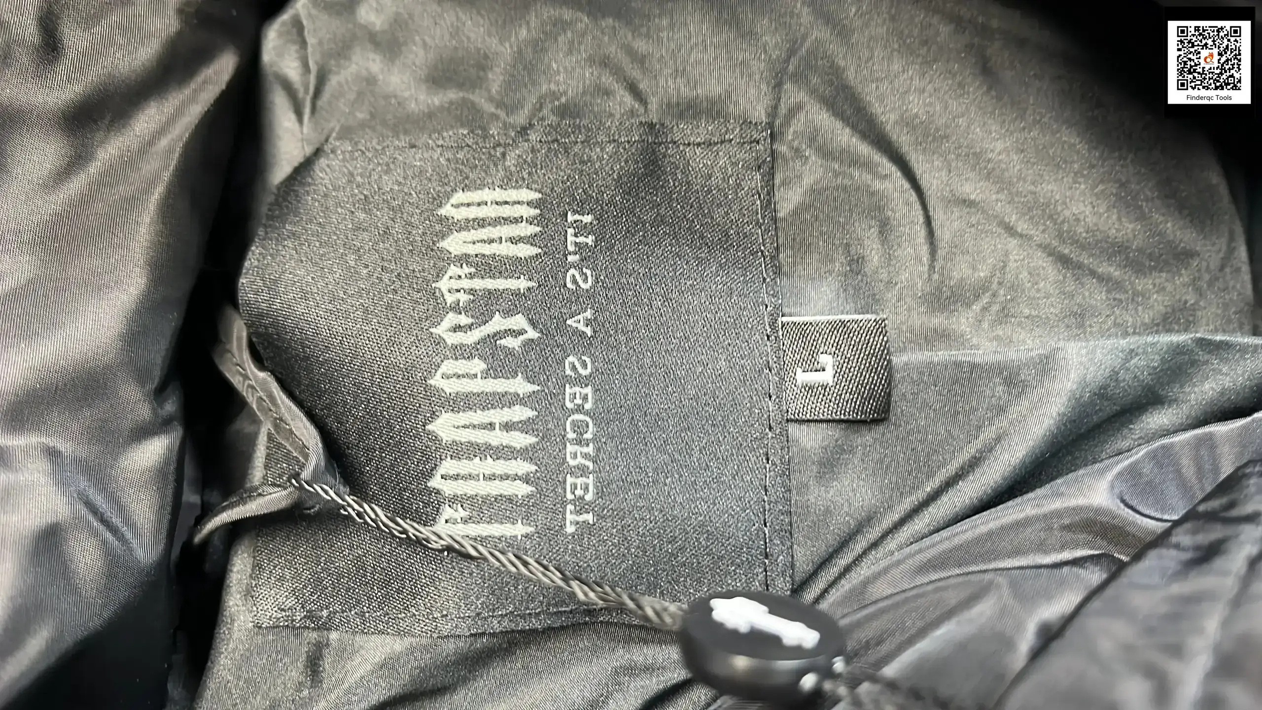 Cross-border foreign trade Trapstar cotton-padded clothes retro stand collar blue letters small logo embroidery loose couple jacket jacket