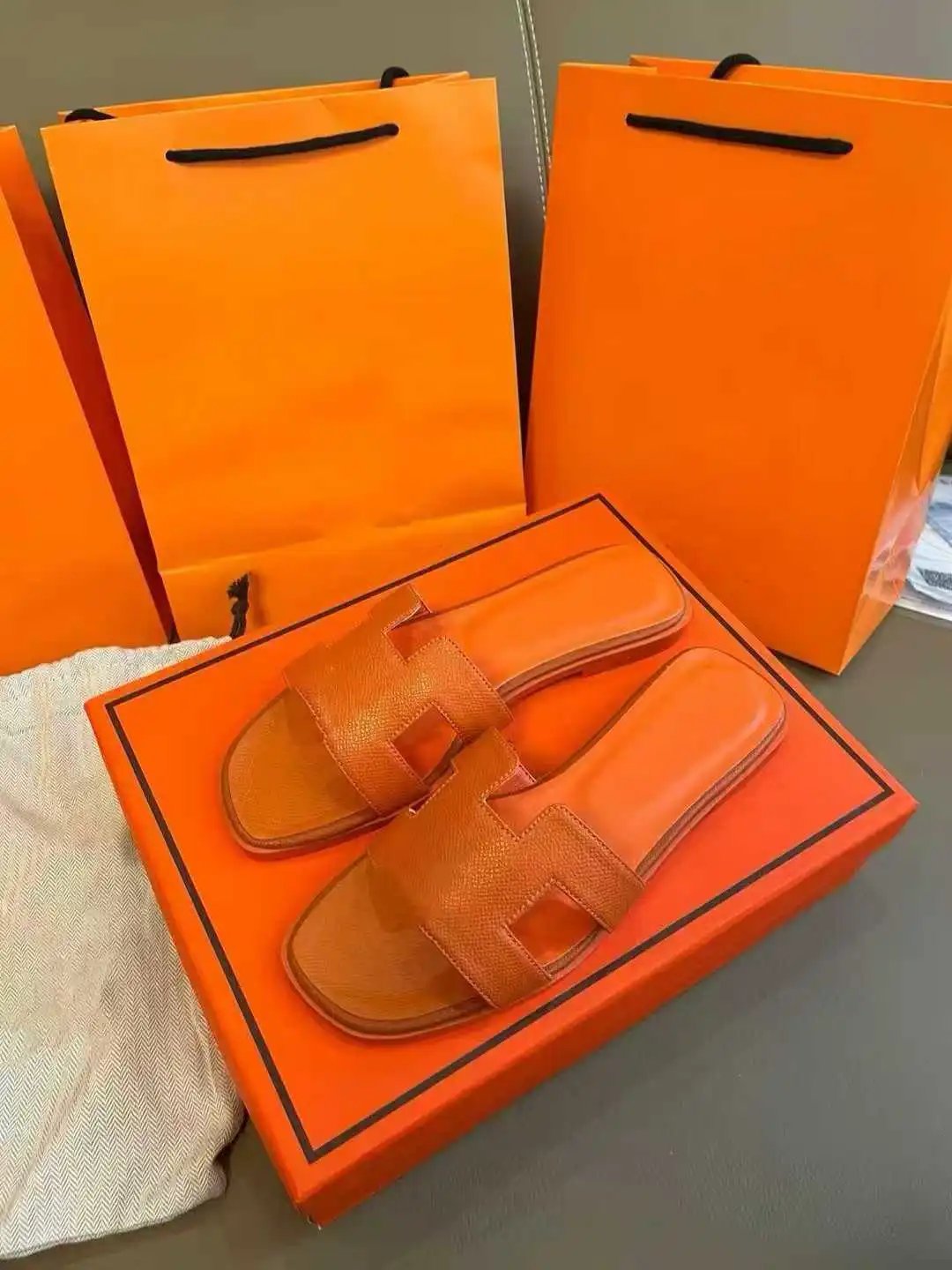 Hermes Oran sandals