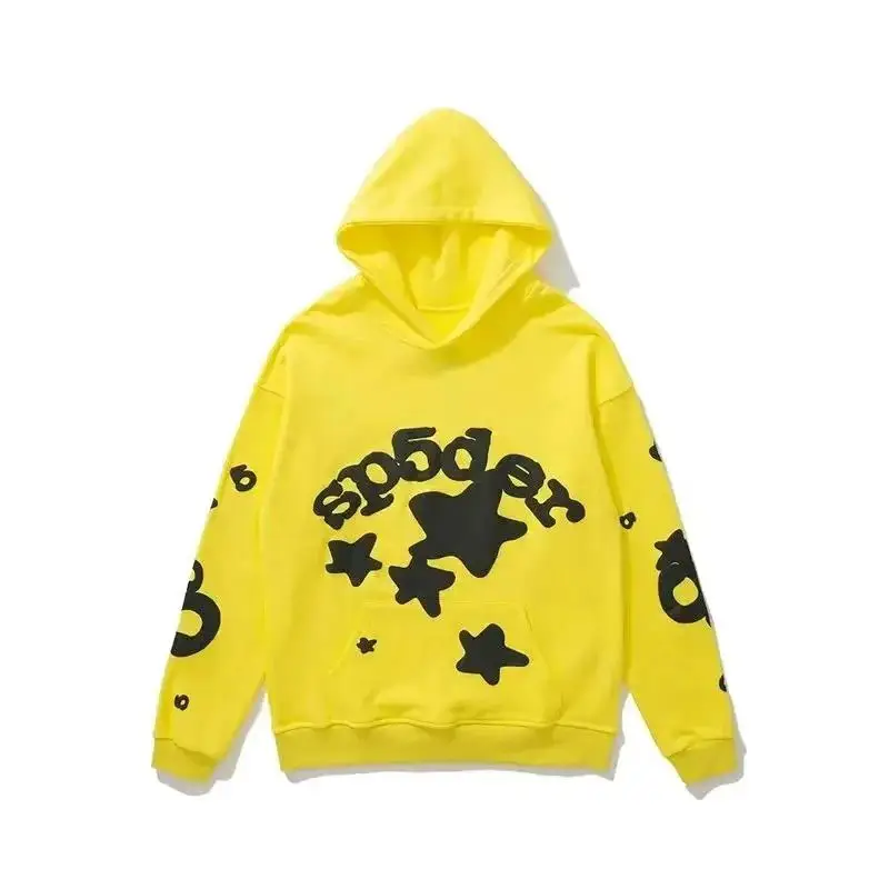 Sp5der555555 hip-hop graffiti hoodie