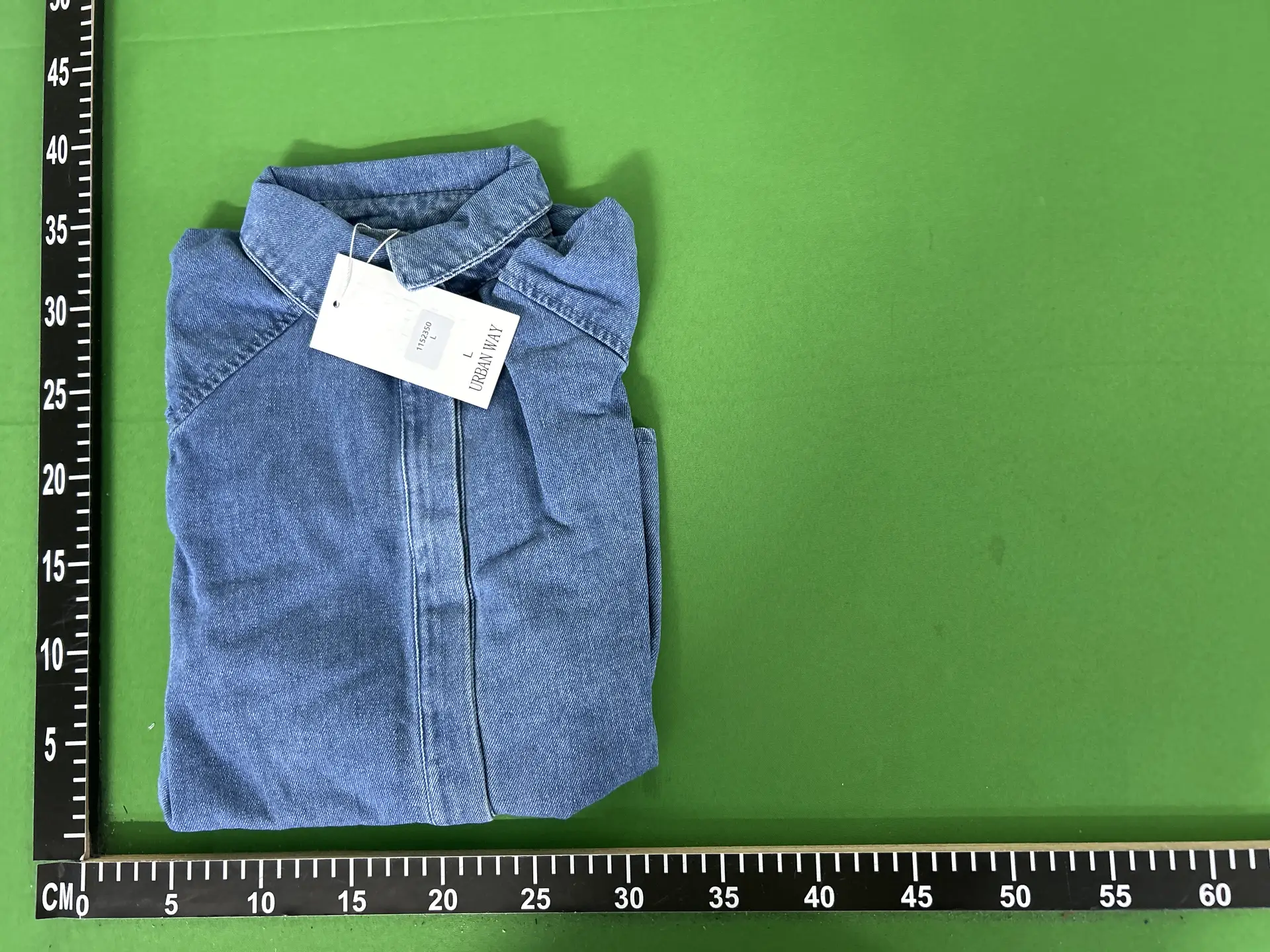 Urban Way Women's Denim Puff-Sleeve Shirt