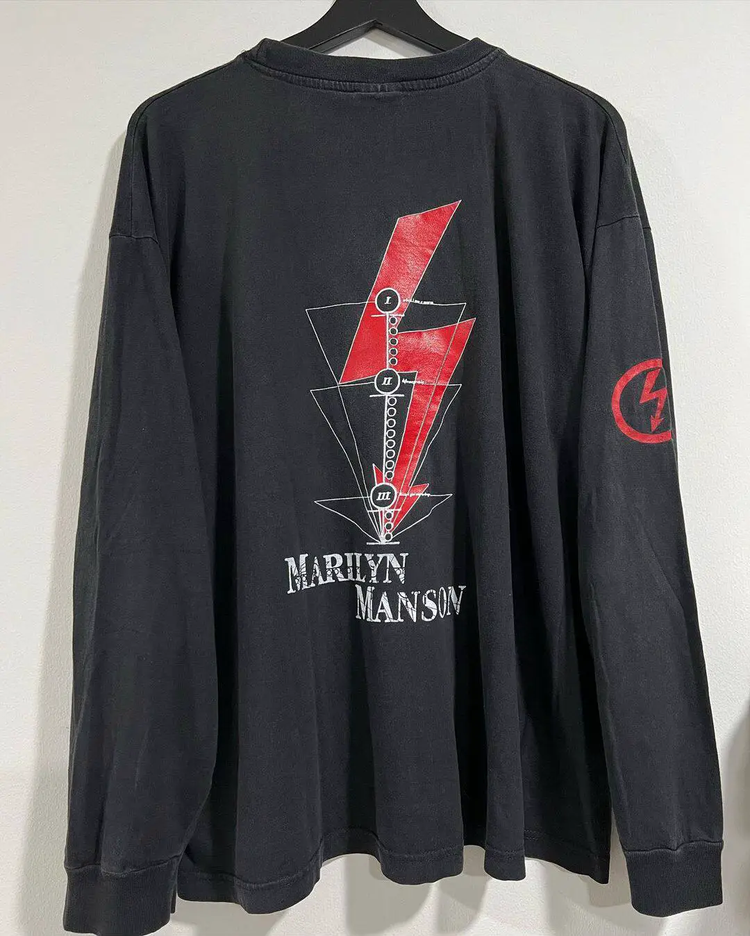Marilyn Manson Band Marilyn Manson Rock Tee/Tshirt European and American Rock Short-Sleeved T-Shirt