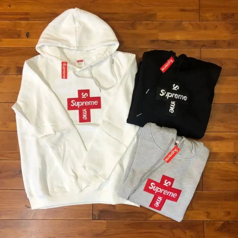 卫衣连帽字母刺绣logo卫衣外套buu1-6