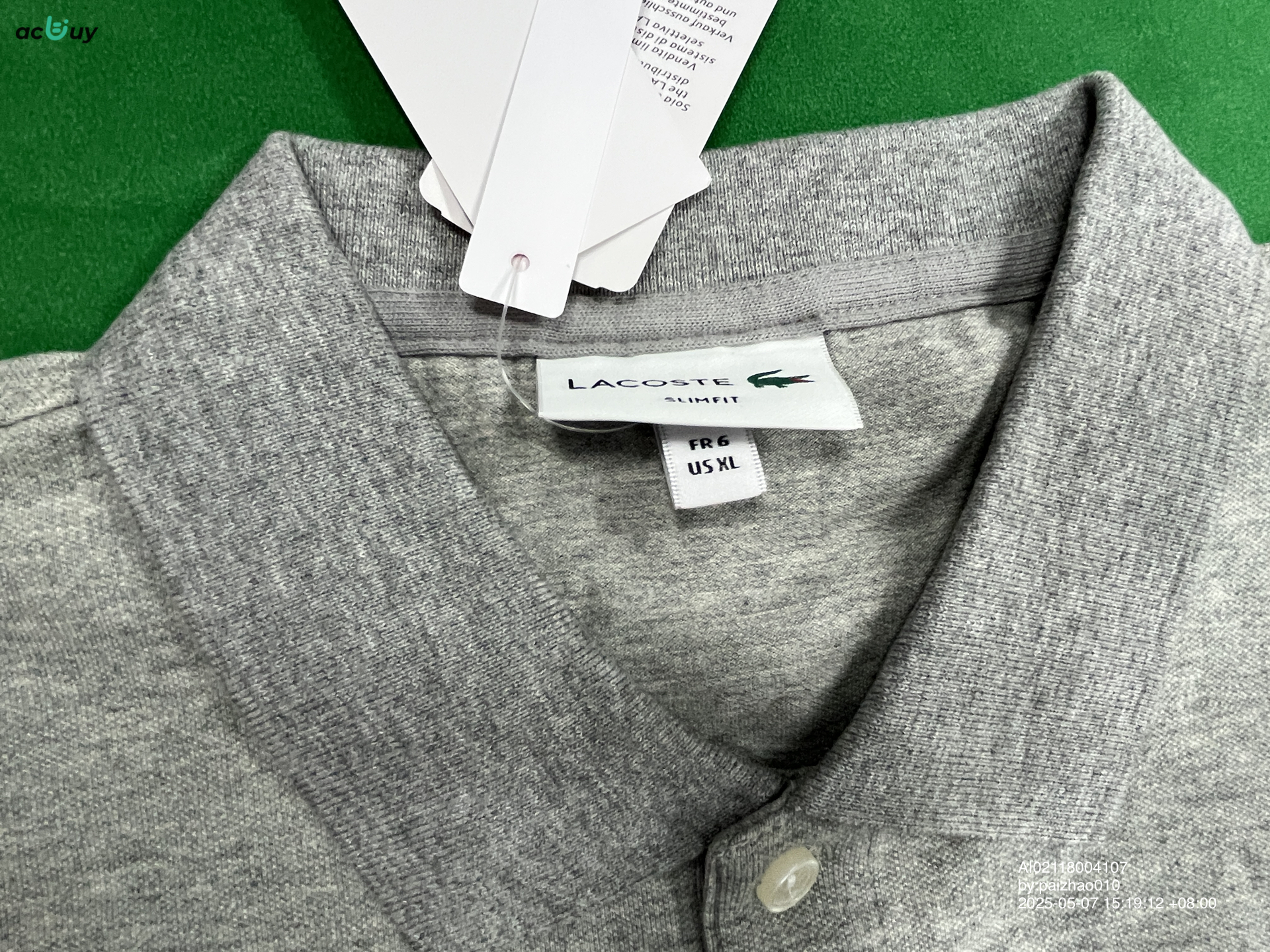 Lacoste Slim Fit Polo Shirt QC