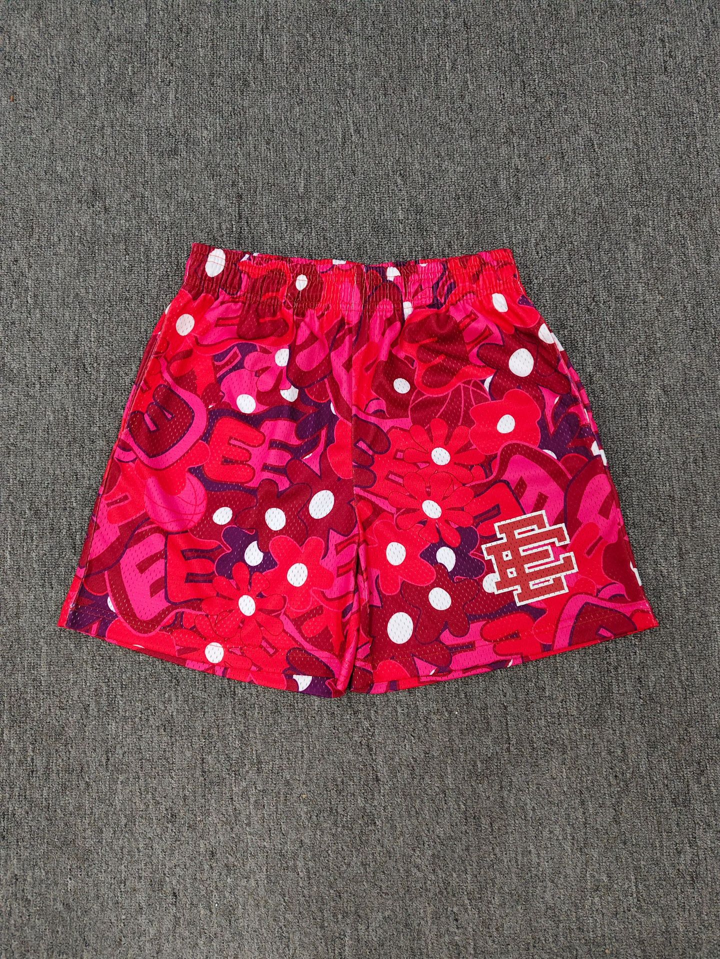 Cross-Border American Cashew Flower Ee Shorts Men's Casual Fitness Quarter Pants Basketball Pants Loose Breathable Quick-Drying Sports Pants