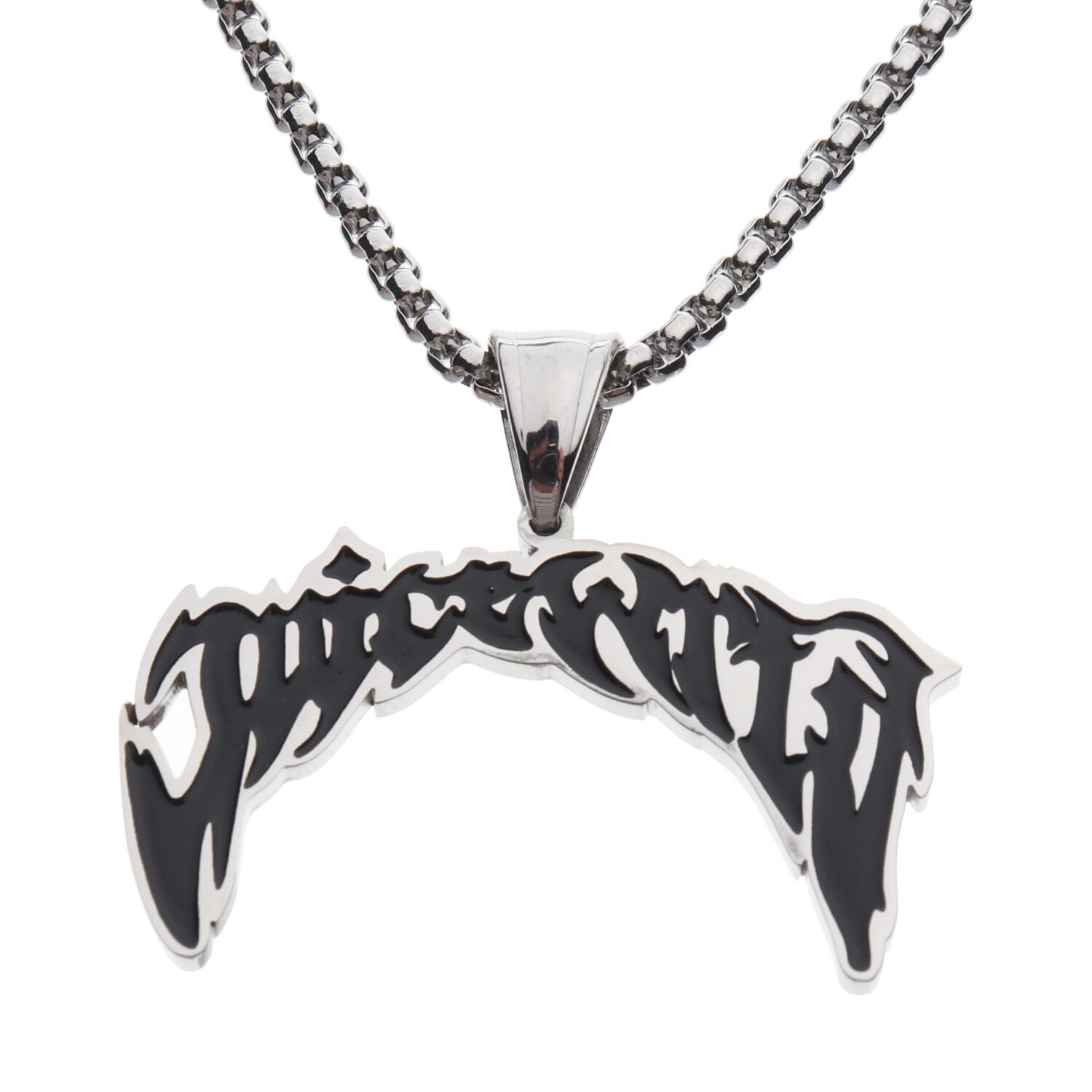Juice Wrld Necklace European and American Trendy Brand Hip-Hop Personalized Couple Pendant Necklace
