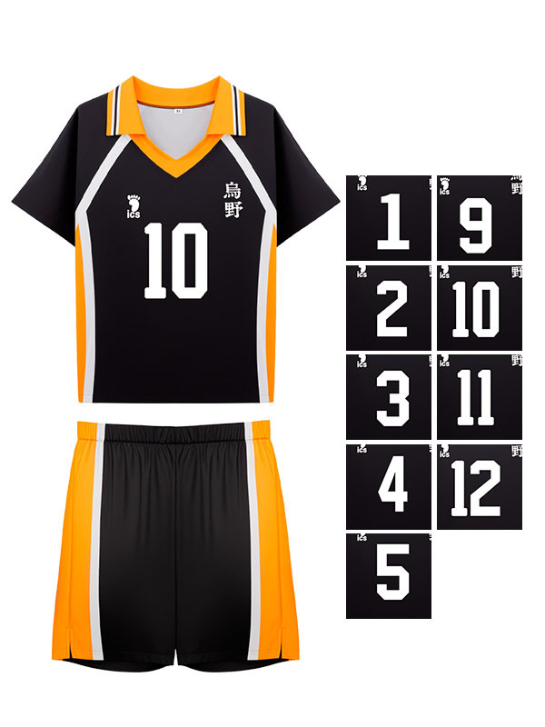 Volleyball Boy Cos Suit Wano Theme Hinata Xiangyang Cosplay Kageyama Feixiong Full Member Team Uniform Wholesale Animation