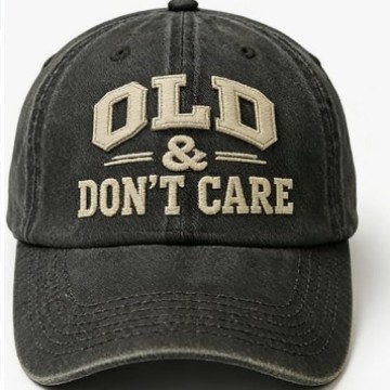 Cross-Border Washed Cotton Embroidered Hat for Men, 250Th Anniversary Soft-Top Old Baseball Cap, Amazon Bestseller