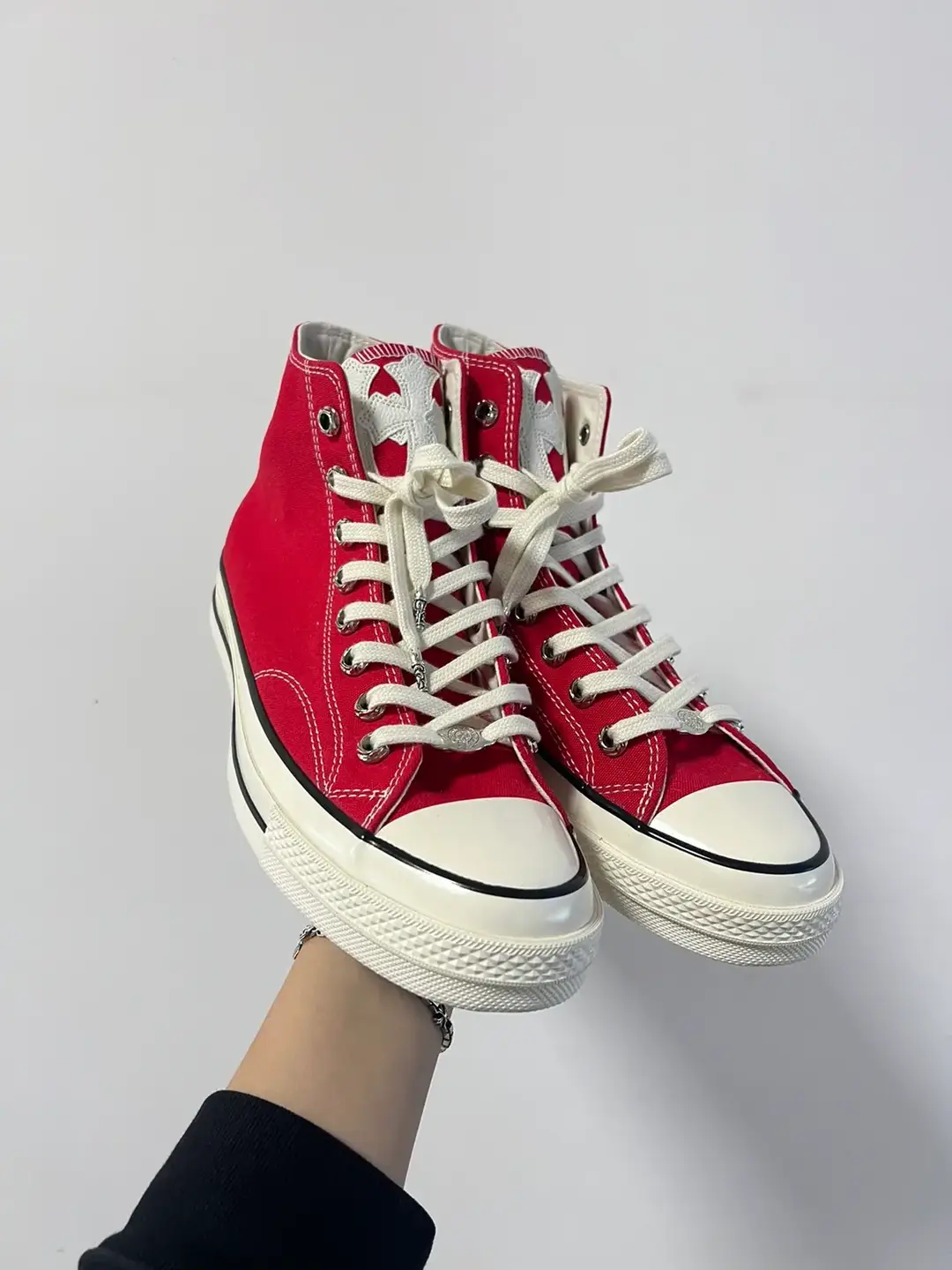 Converse Chuck Taylor All Star High Top Red Canvas Shoes