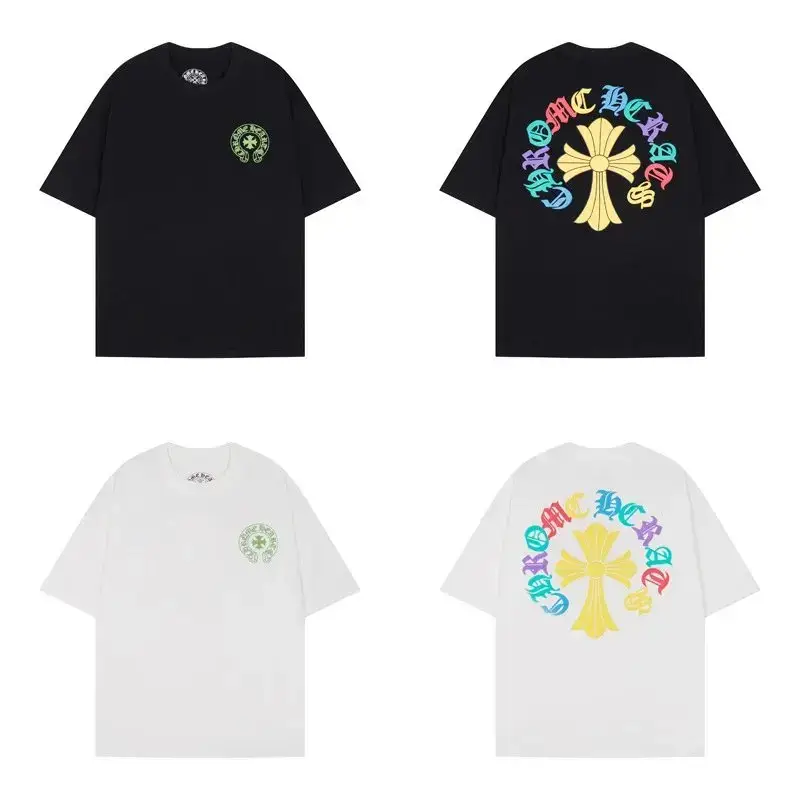 Chrome Hearts T-shirts Black White