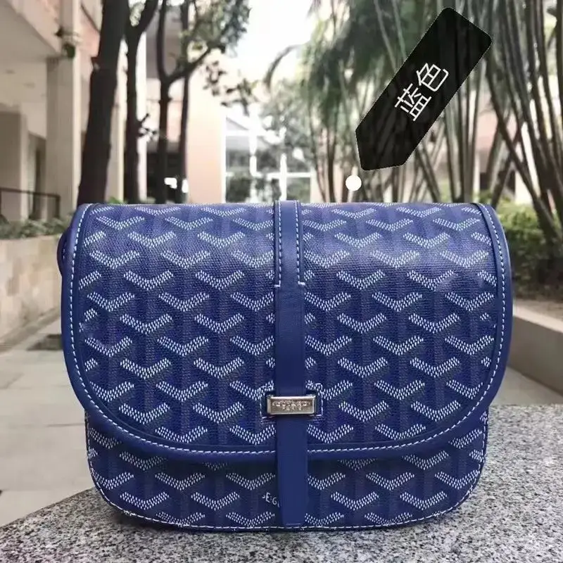 Goyardine Saint Louis Tote Bag Blue
