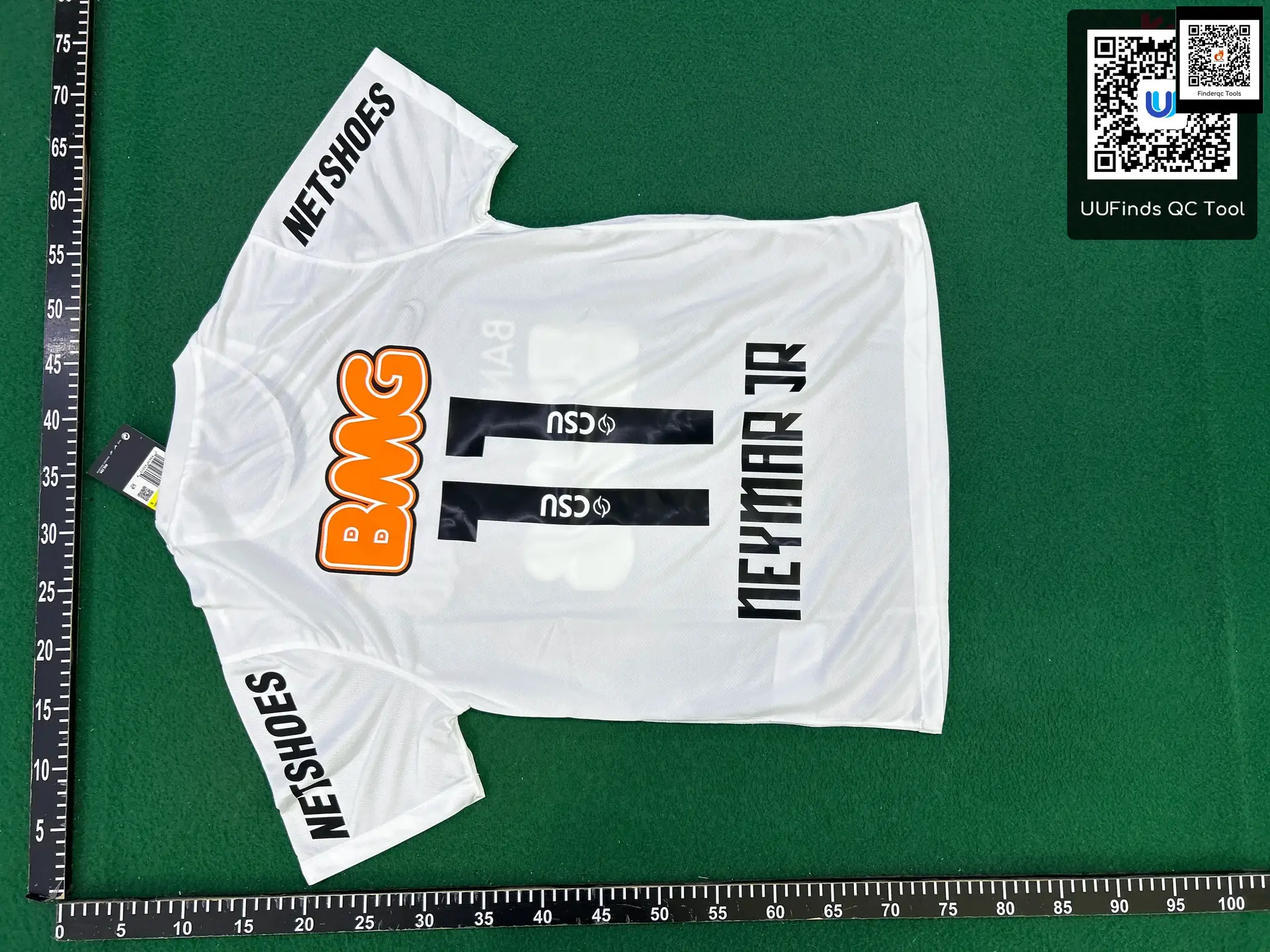 Neymar Jr Santos 11 Jersey
