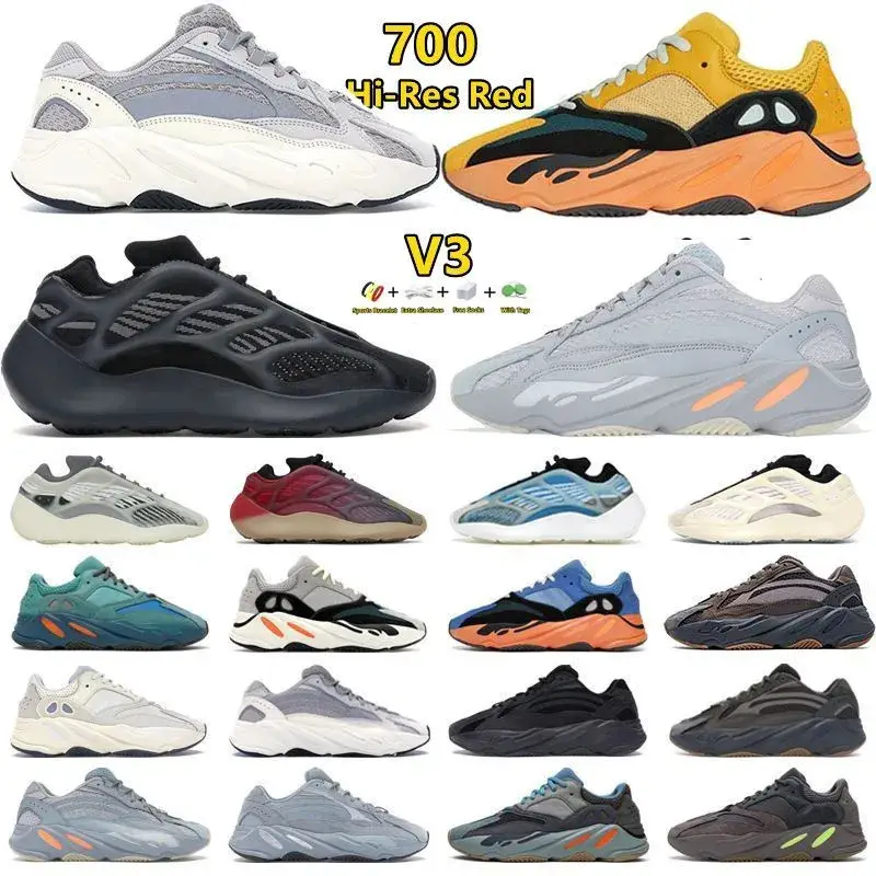 Adidas Yeezy Boost 700 Hi-Res Red