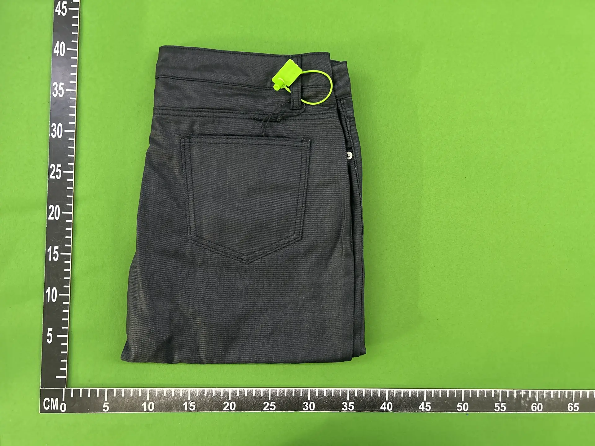 Down Minority cleanfit niche design ro denim wax pants black pants (small feet!)