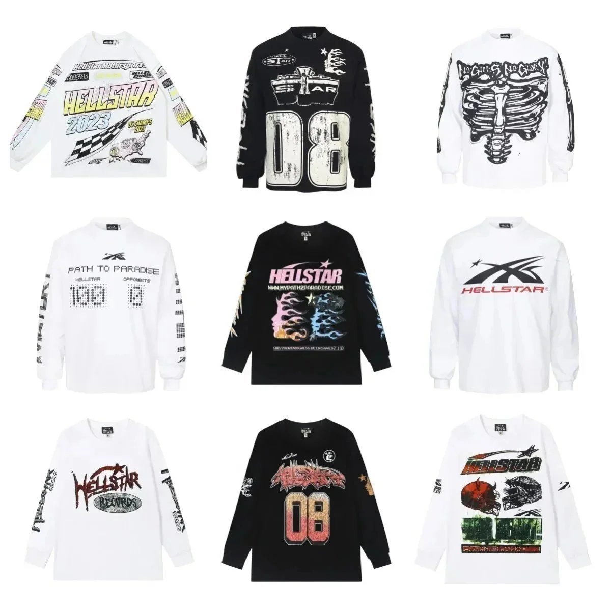HELLSTAR Long Sleeve Shirts