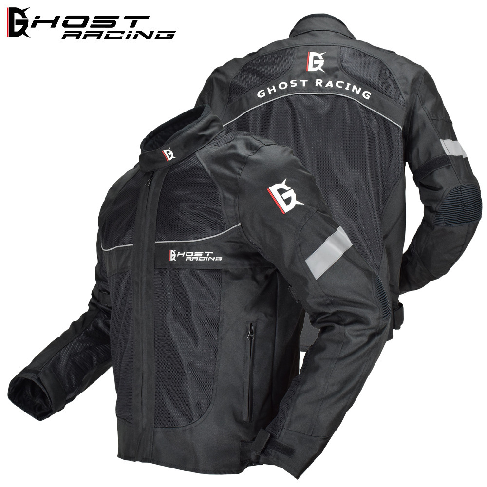 Motorcycle Riding Suit Male Knight Racing Jacket Windproof Anti-fall Motorcycle Comfortable Wear-resistant Off-road Suit Summer
