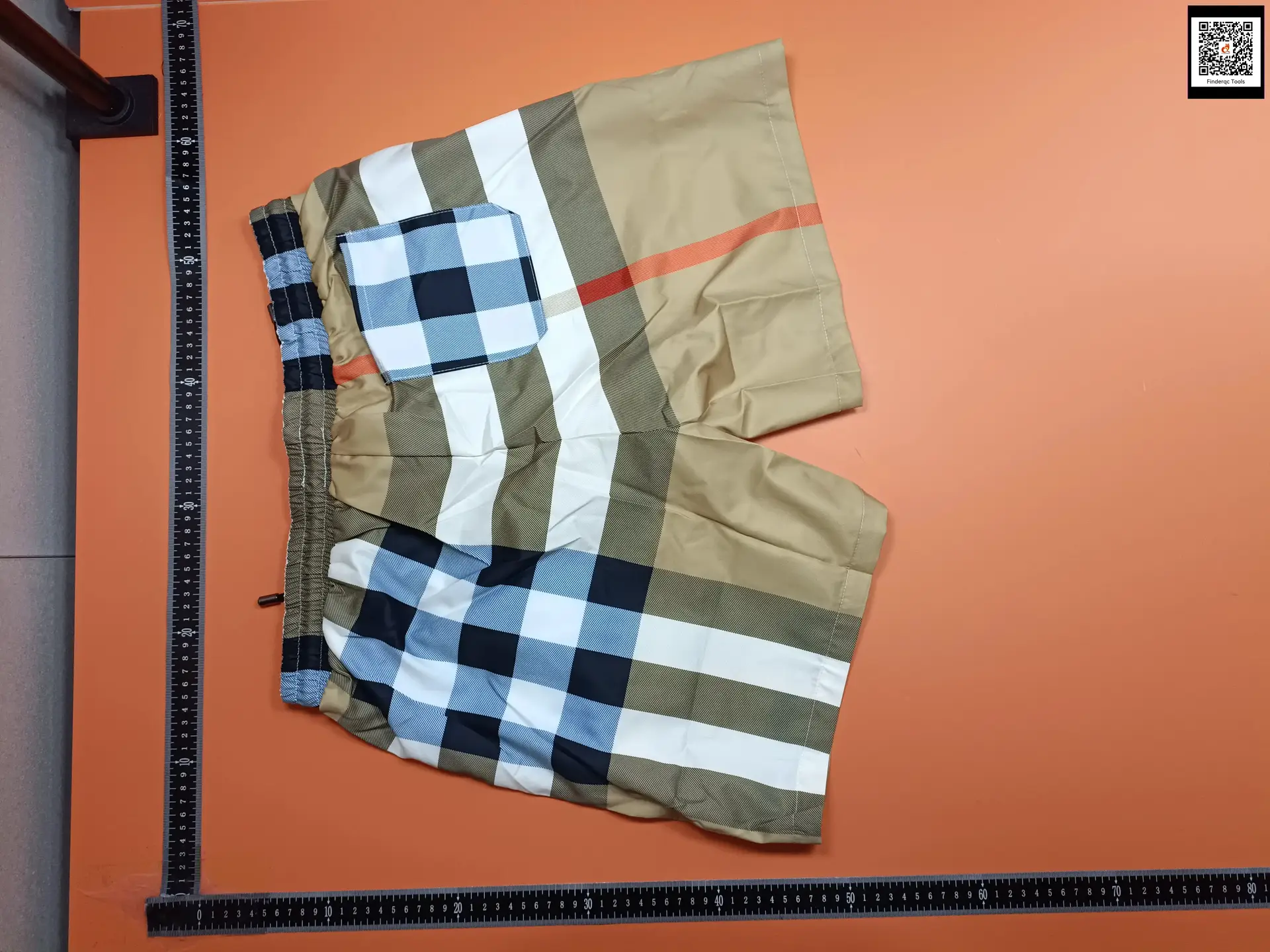 Burberry Checkered Shorts