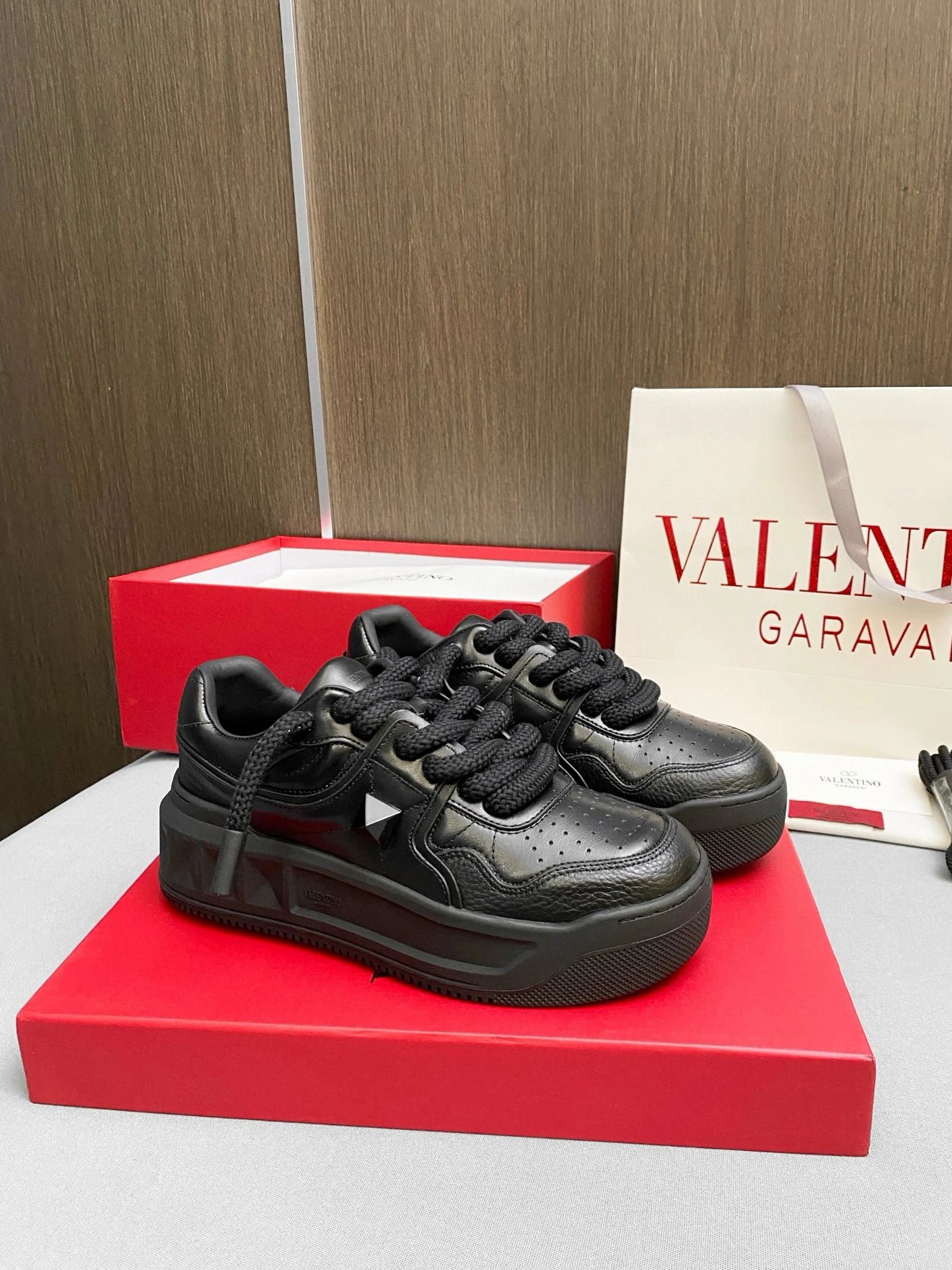Valentino Garavani Black Sneakers