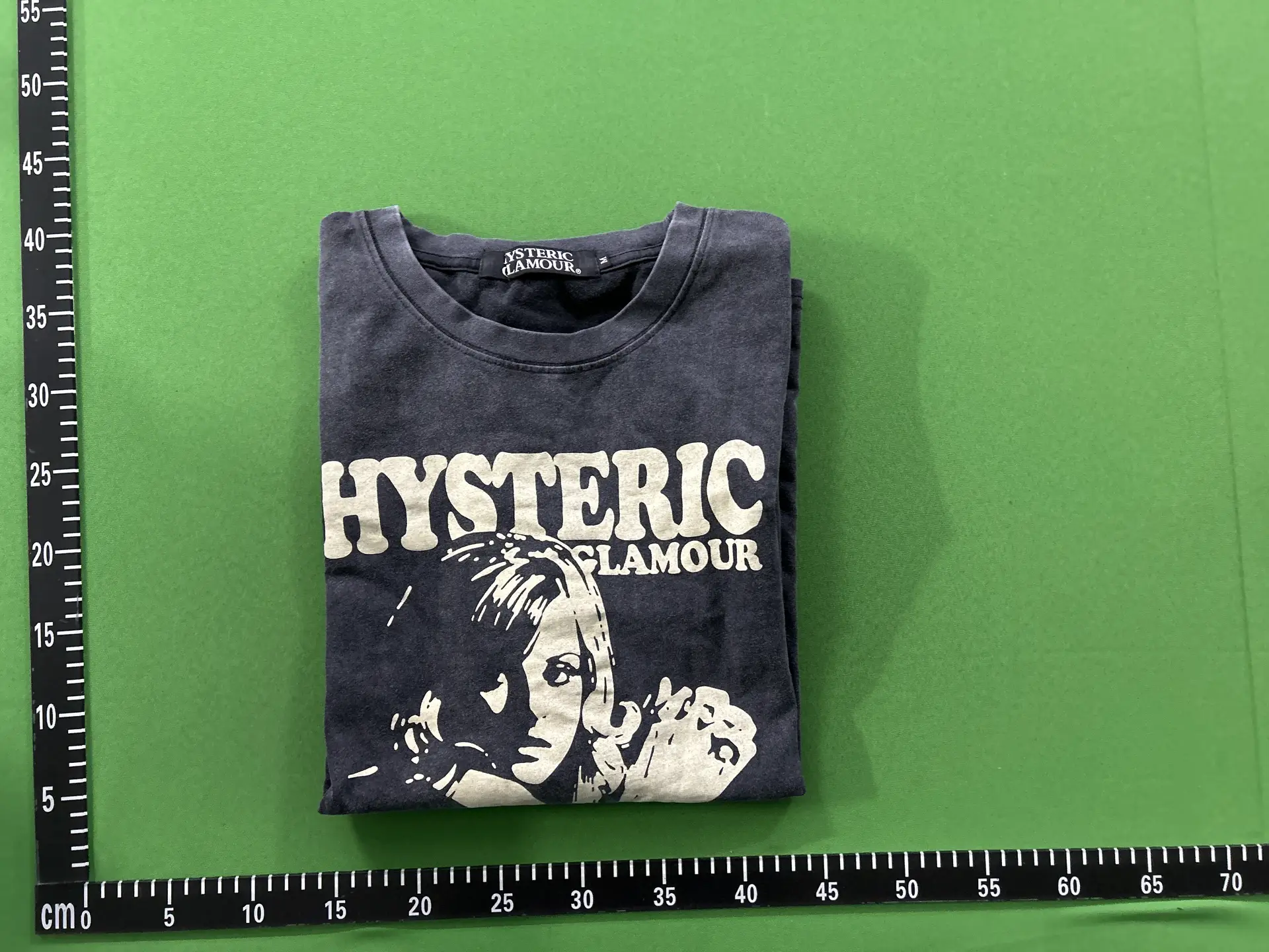 LmyerHysteric Glamour Portrait Visual Archive Retro Loose Casual Long Sleeve