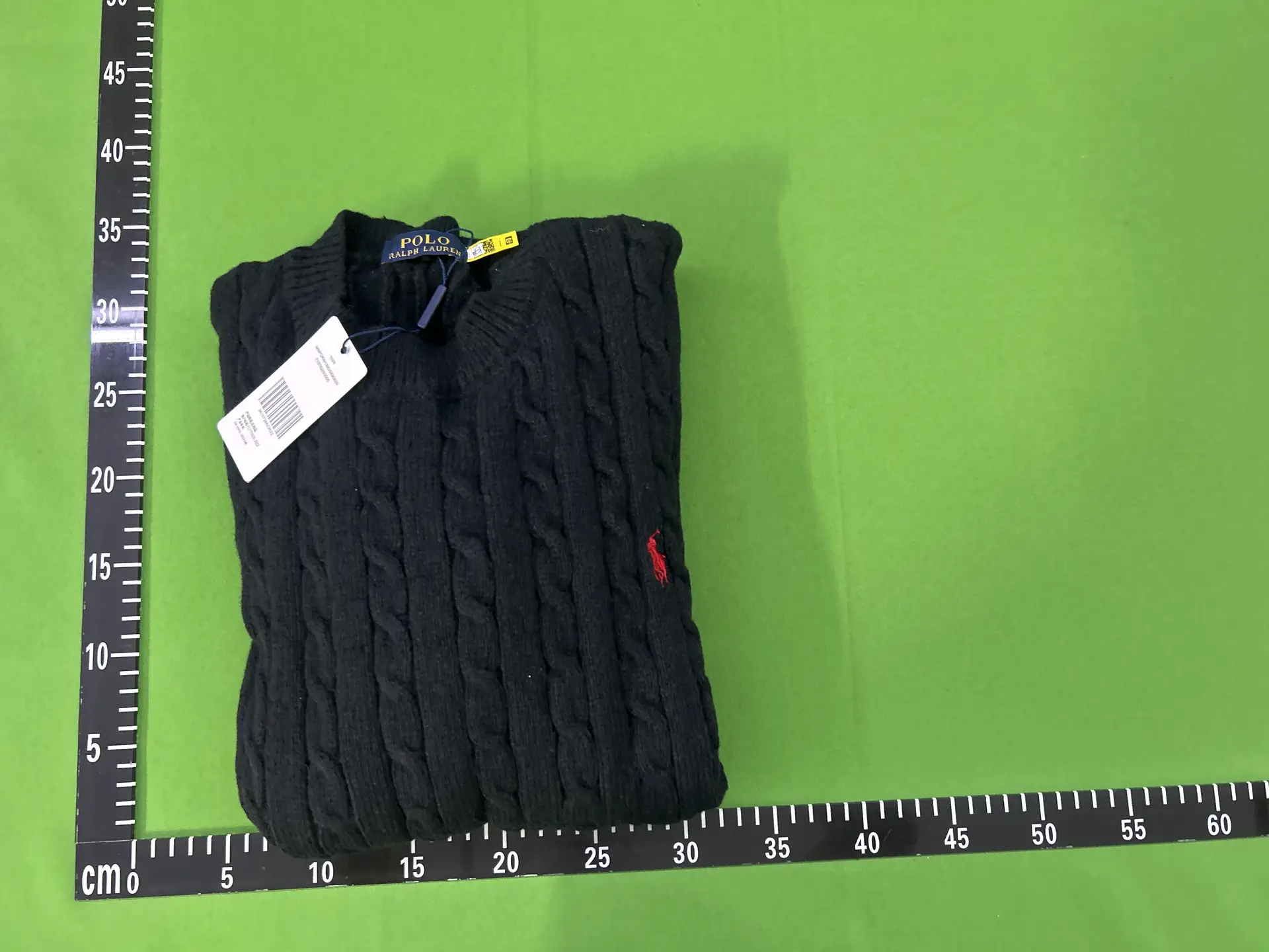 Polo Ralph Lauren Cable Knit Sweater Black