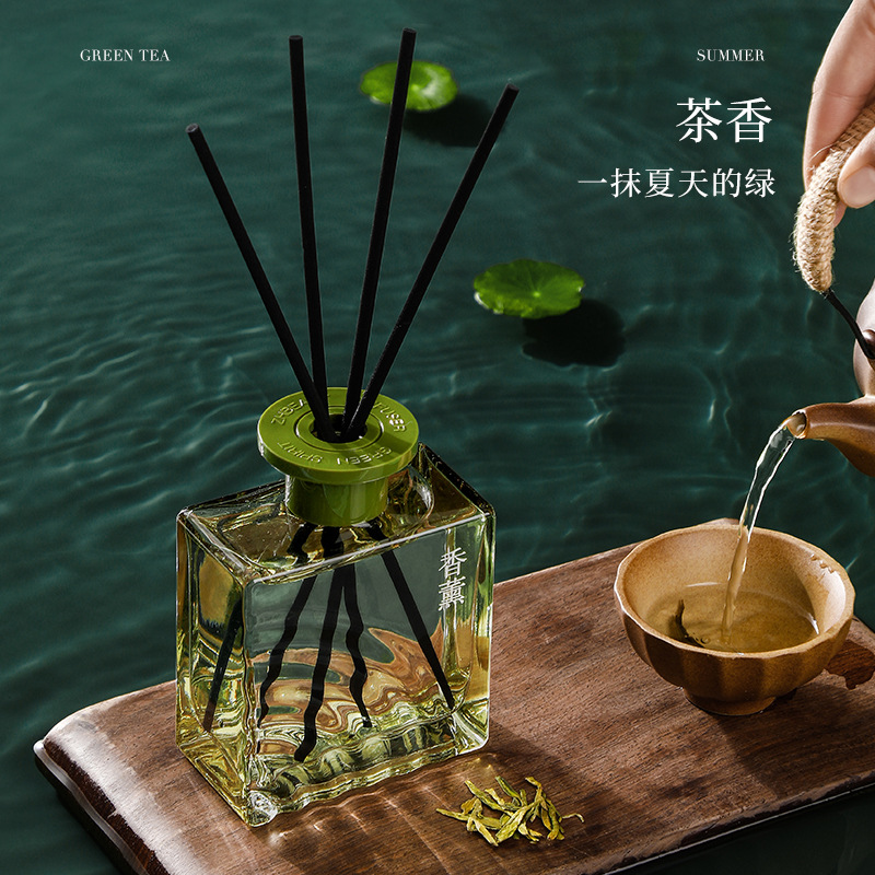 Water Ripple Series Essential Oil Fragrance Home Living Room Bedroom Natural Fresh Rattan Aromatherapy Decoration Fireless Aromatherapy