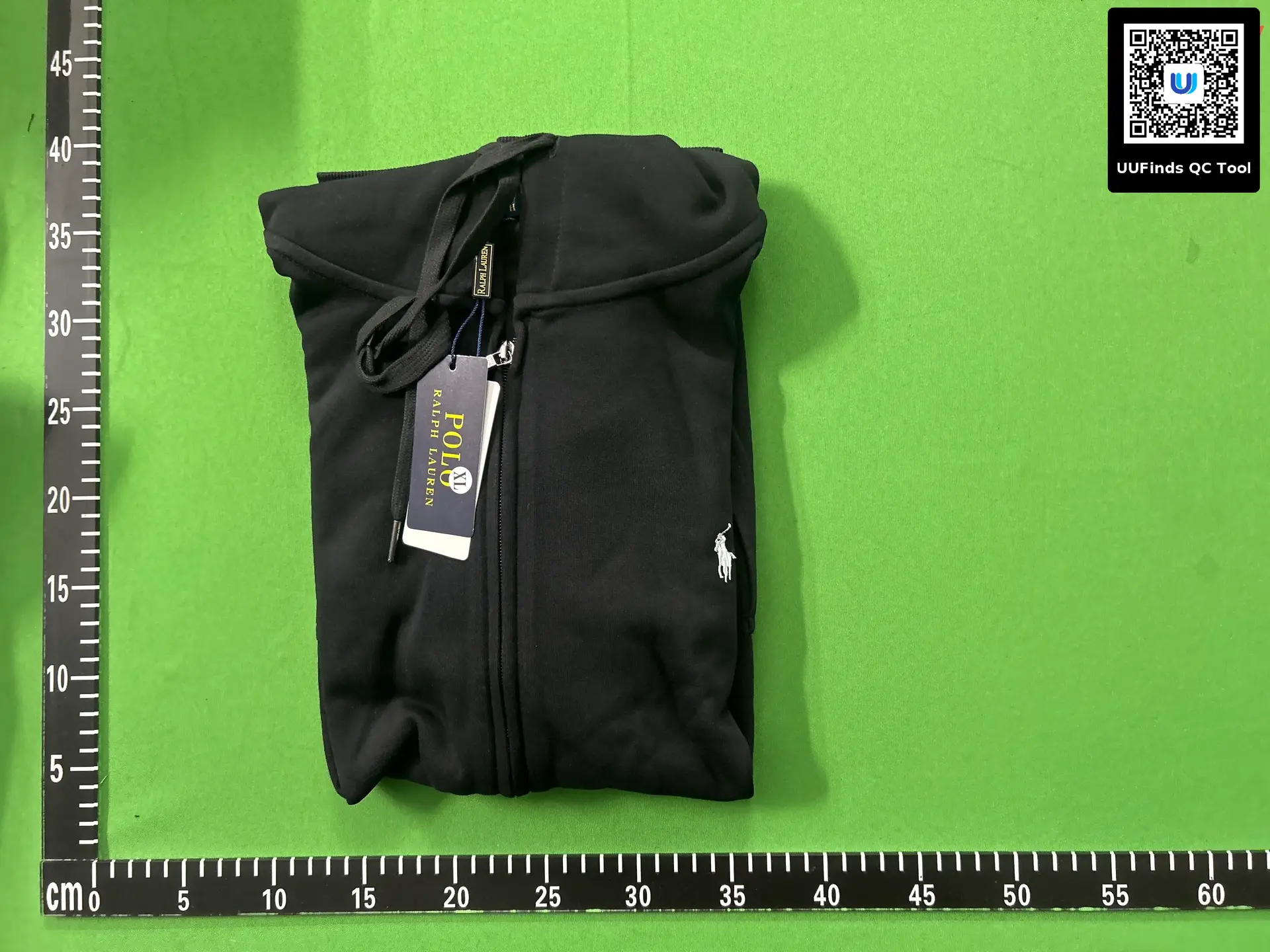 Polo Ralph Lauren Full Zip Hoodie Black