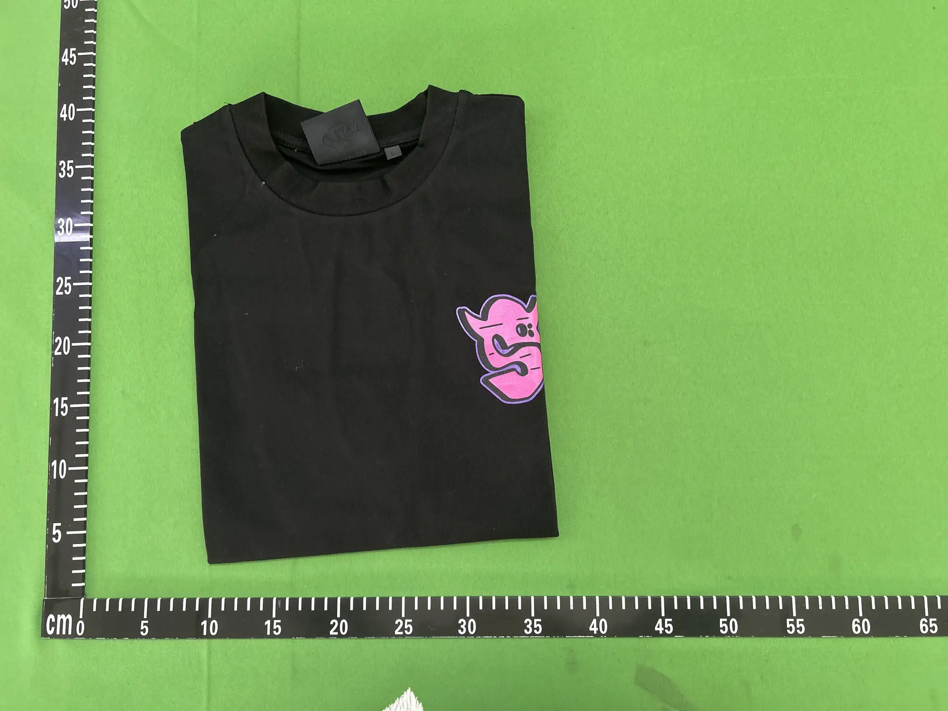 GRAF Purple Print Black Short Sleeve