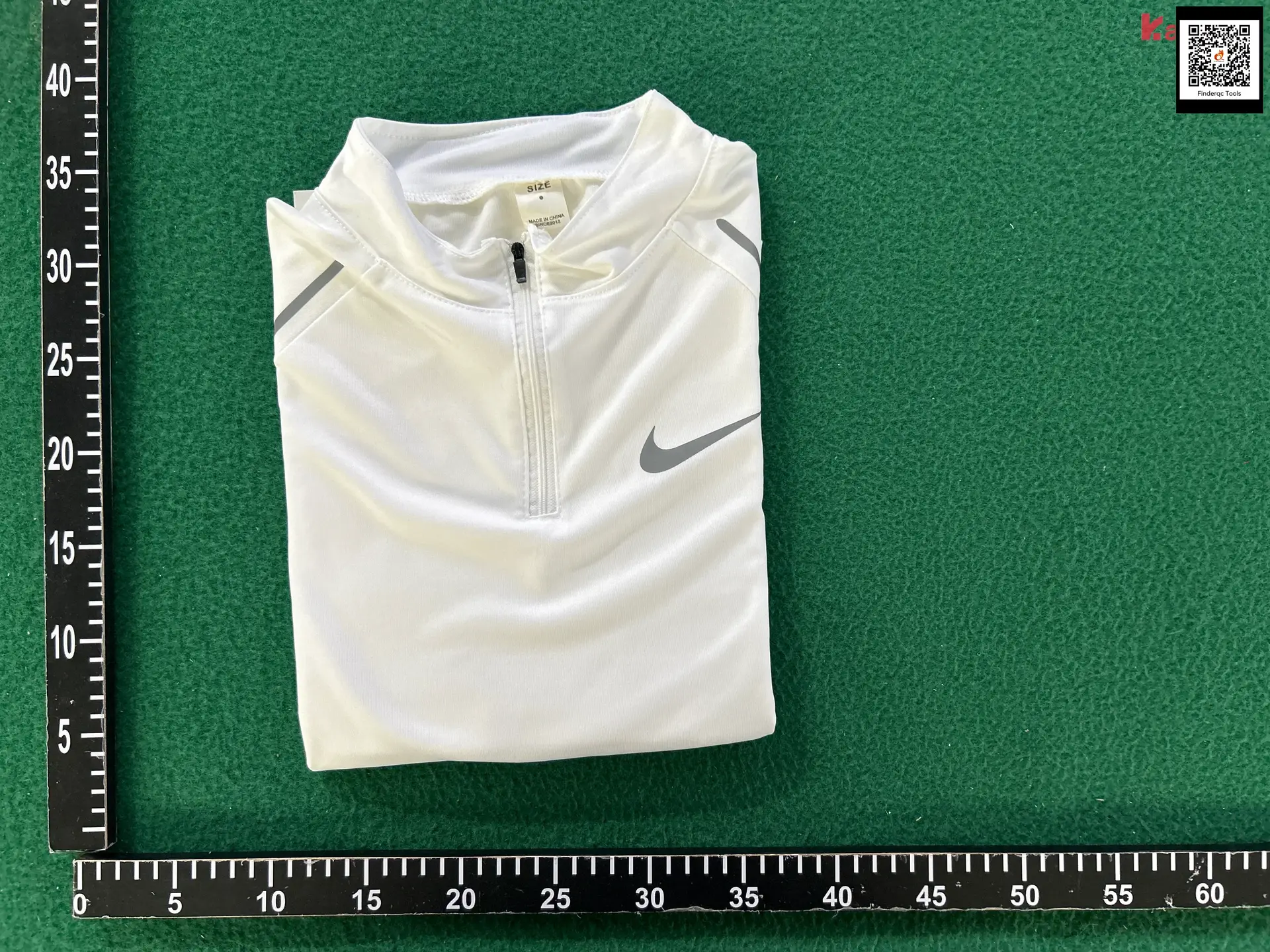 Nike Dri-FIT Half Zip White