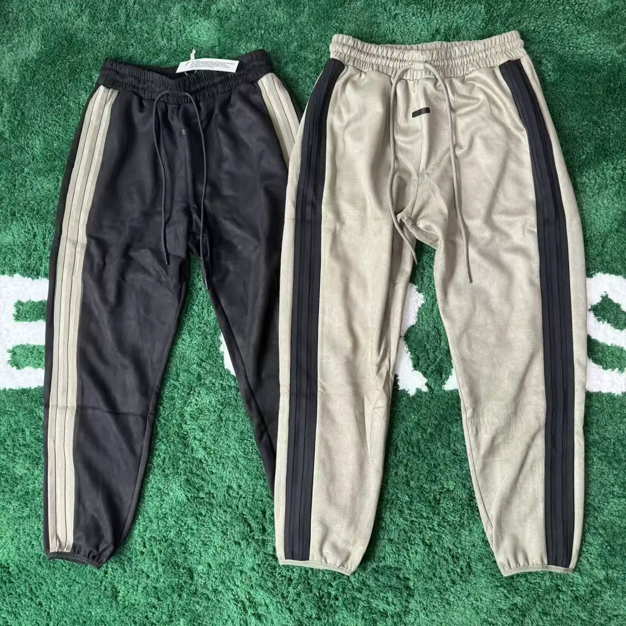 High-rise FEAROFGODESSENTIALSFOG Joint Three-bar Loose Men's and Women's High Street Small Foot-toe Trousers