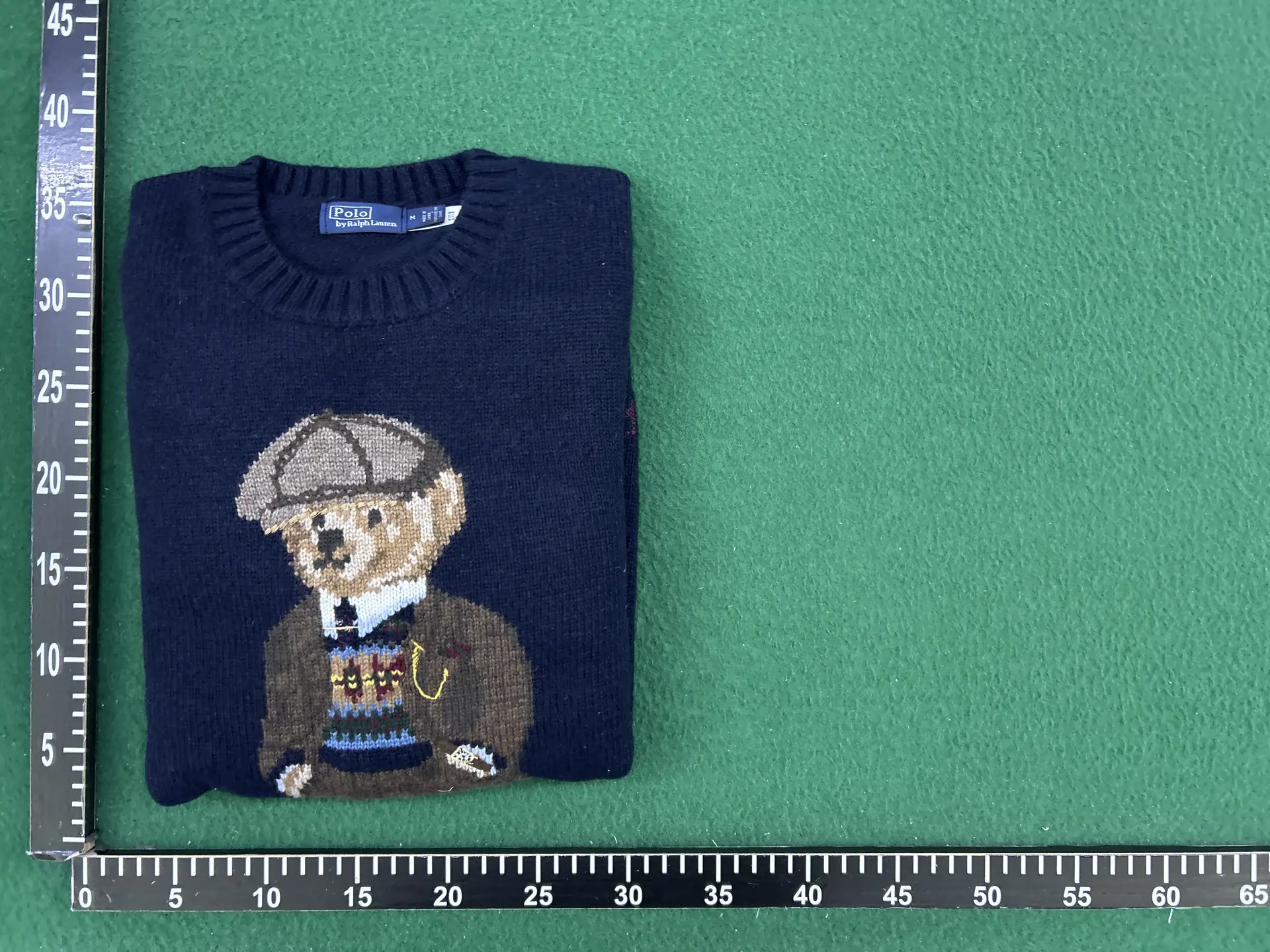 Polo Ralph Lauren Bear Crewneck Sweater Navy