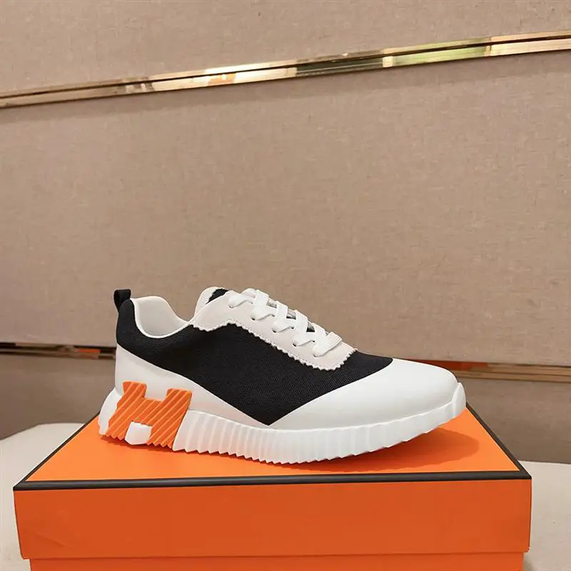 European Men's Shoes Mesh Shoes Sneakers Trendy Brand H British Hairstylist Casual Shoes Running Fly Weaving Breathable and Comfortable