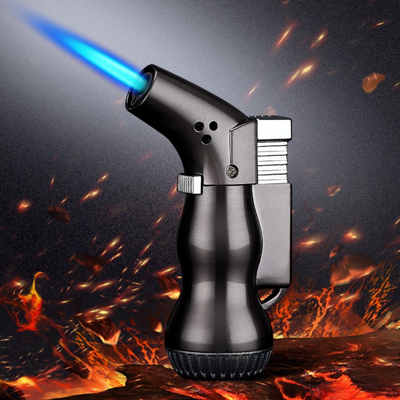 FQ196 small gourd direct punching windproof fire gun aromatherapy moxa stick igniter metal small welding gun spray gun lighter
