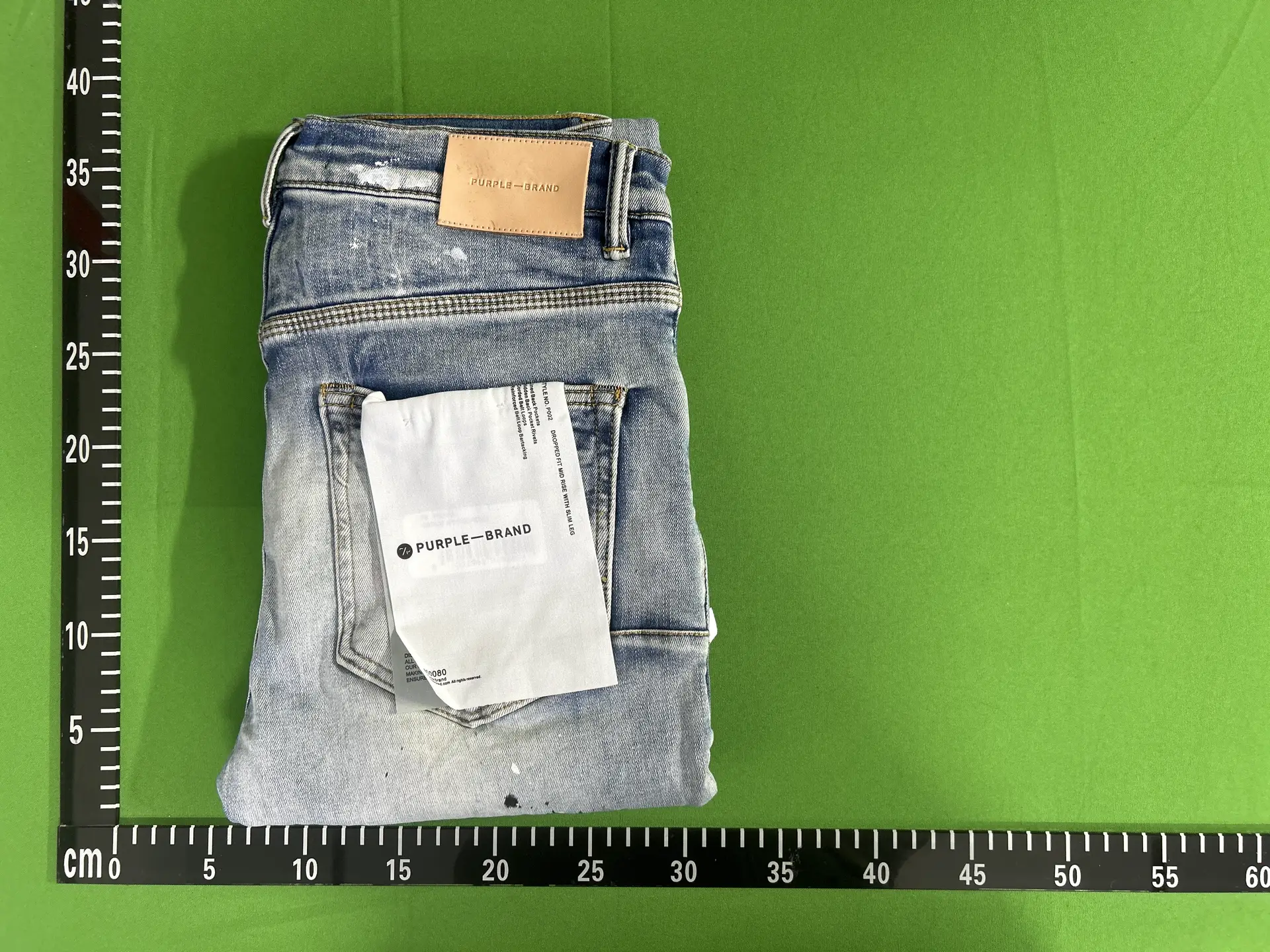 Purple Brand Dropped Fit Mid Rise With Slim Leg Jeans