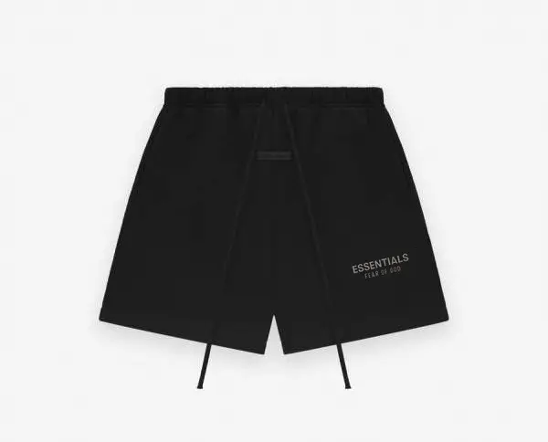 Essentials Multi-Line Smooth Color Small Label Niche High Street American Trendy Brand Loose Cotton Shorts Men's Summer