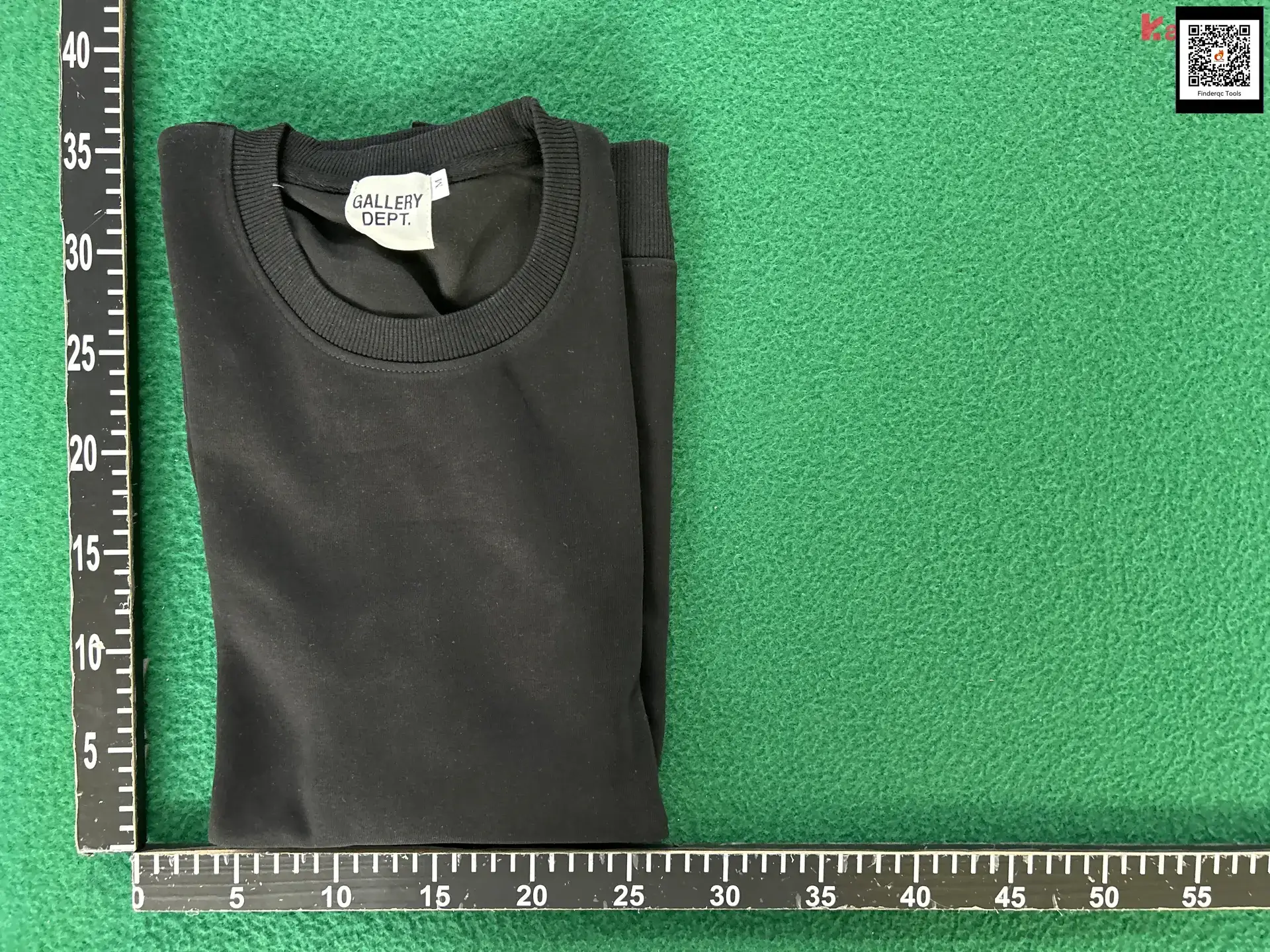 GALLERY DEPT High Street Trendy Brand Pure Cotton Loose Long-sleeved T-shirt Letter Printed Spring and Autumn Base Shirt Top