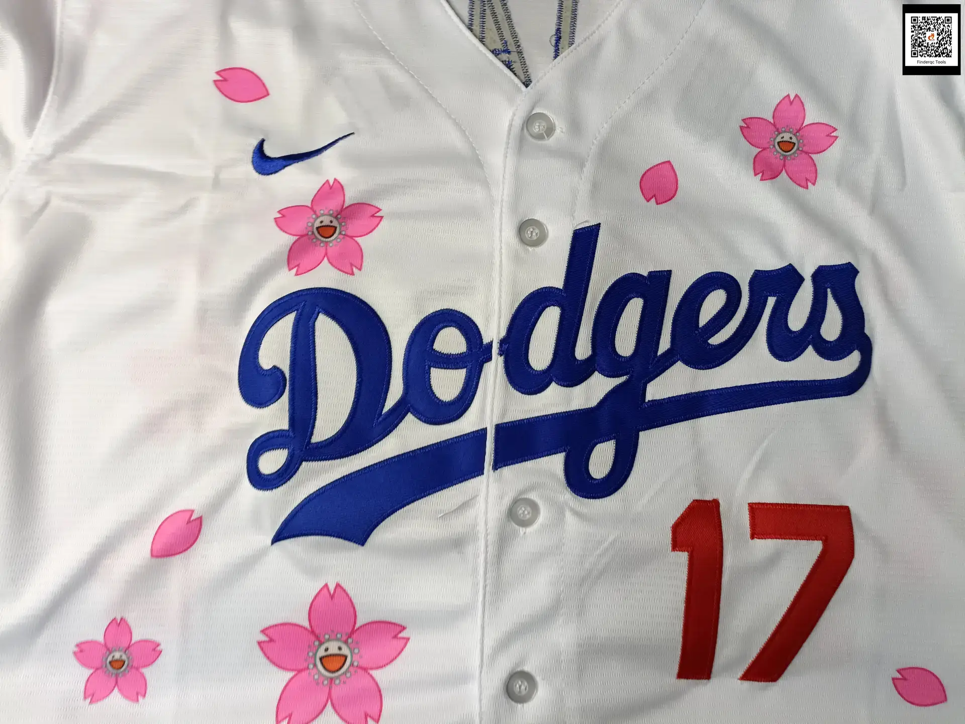 Los Angeles Dodgers 17 Cherry Blossom Jersey