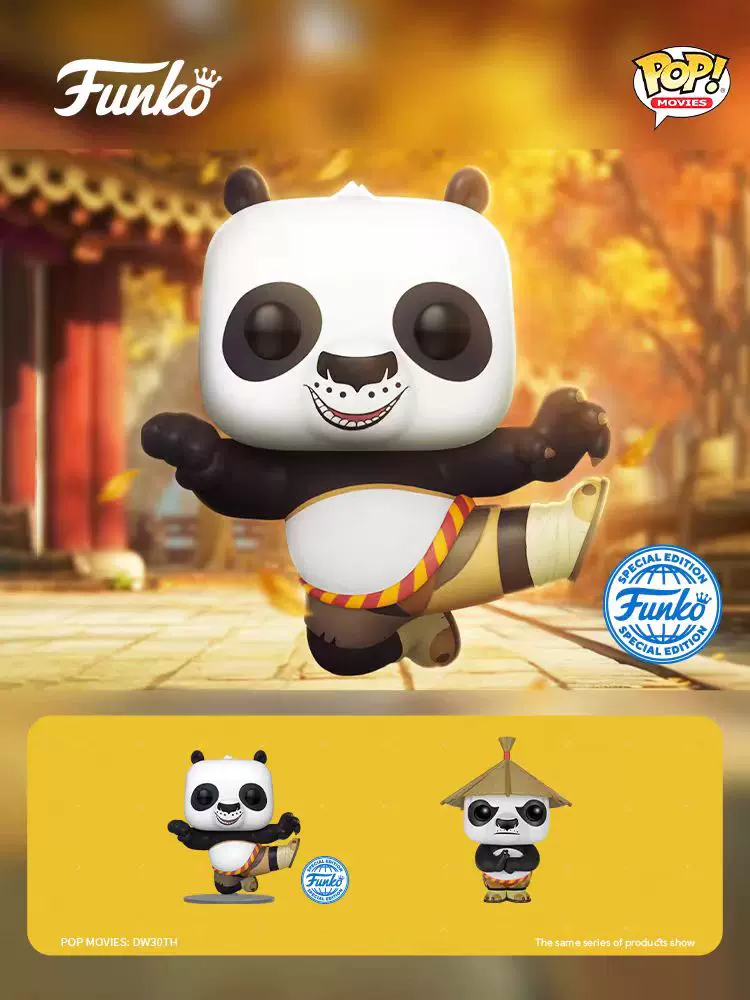 Funko Pop Dreamworks 30Th Anniversary Kung Fu Panda Po Hat Model Doll Limited Edition Collectible QC photo from TAOBAO on Qualit.ly